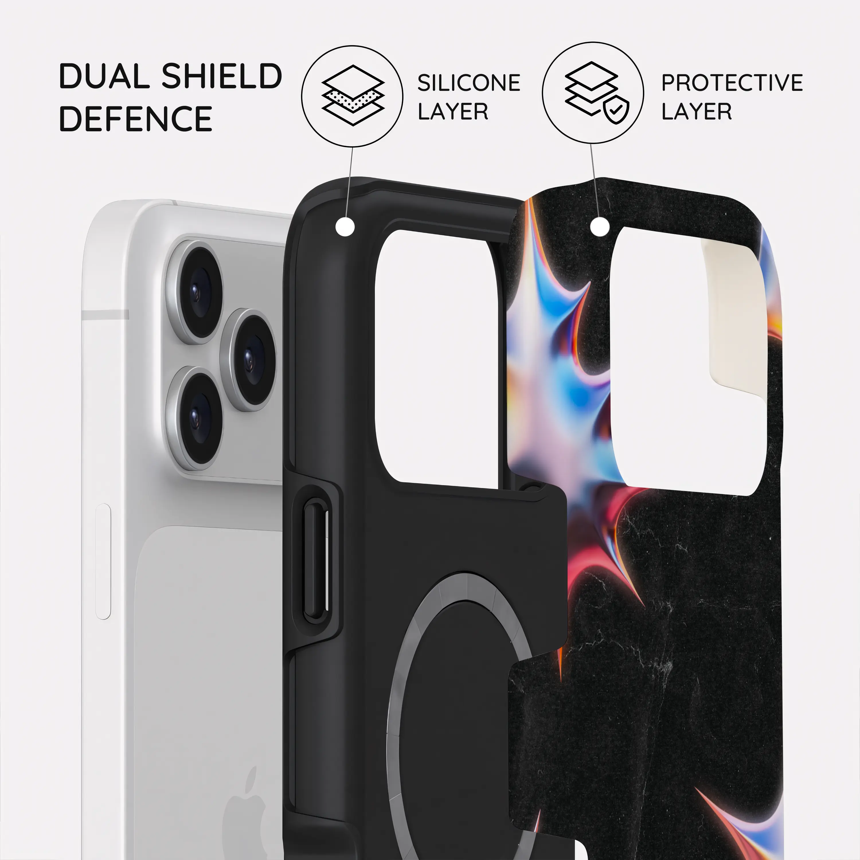 Celestial Noir Galaxy - iPhone 17 Pro Max Case
