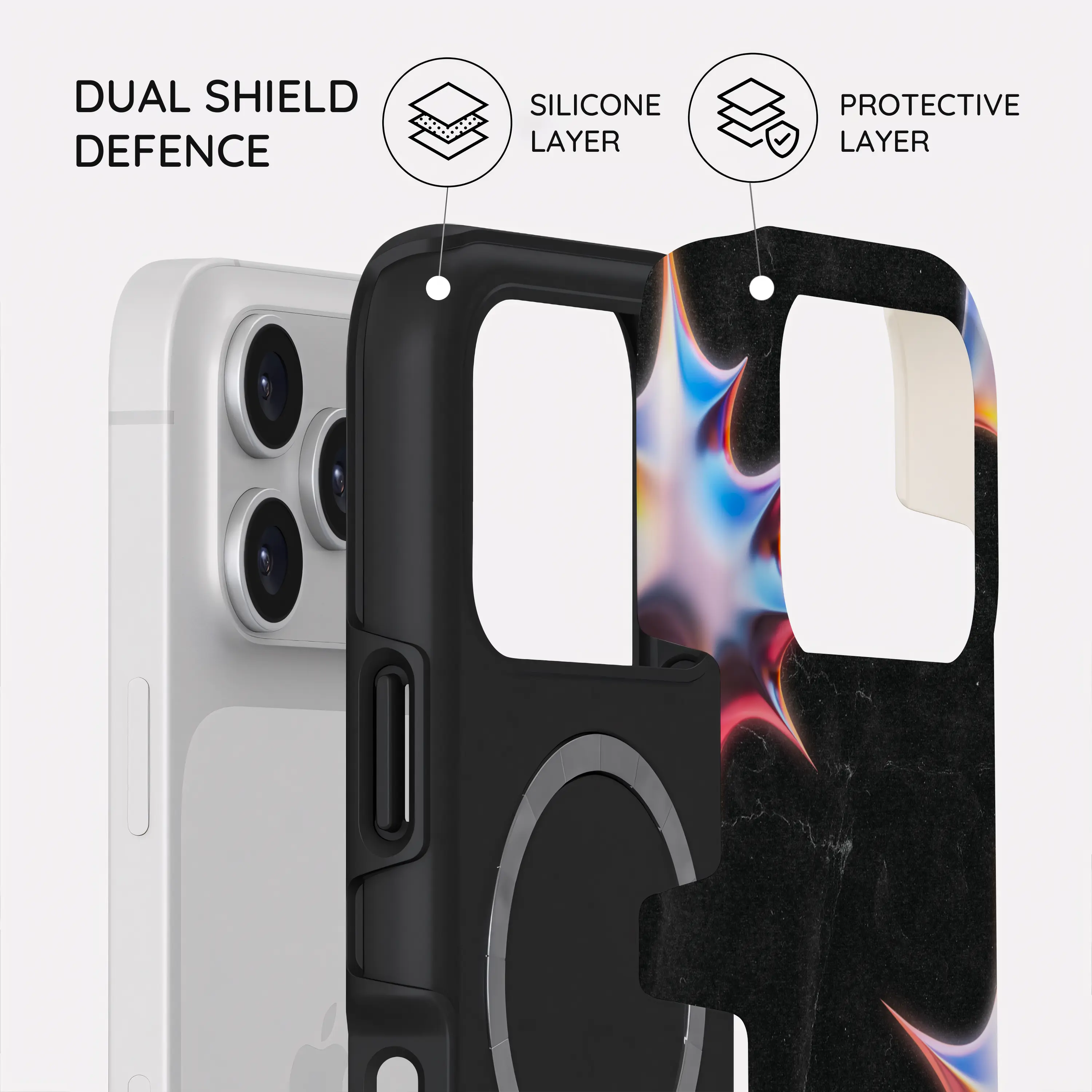 Celestial Noir Galaxy - iPhone 17 Pro Case