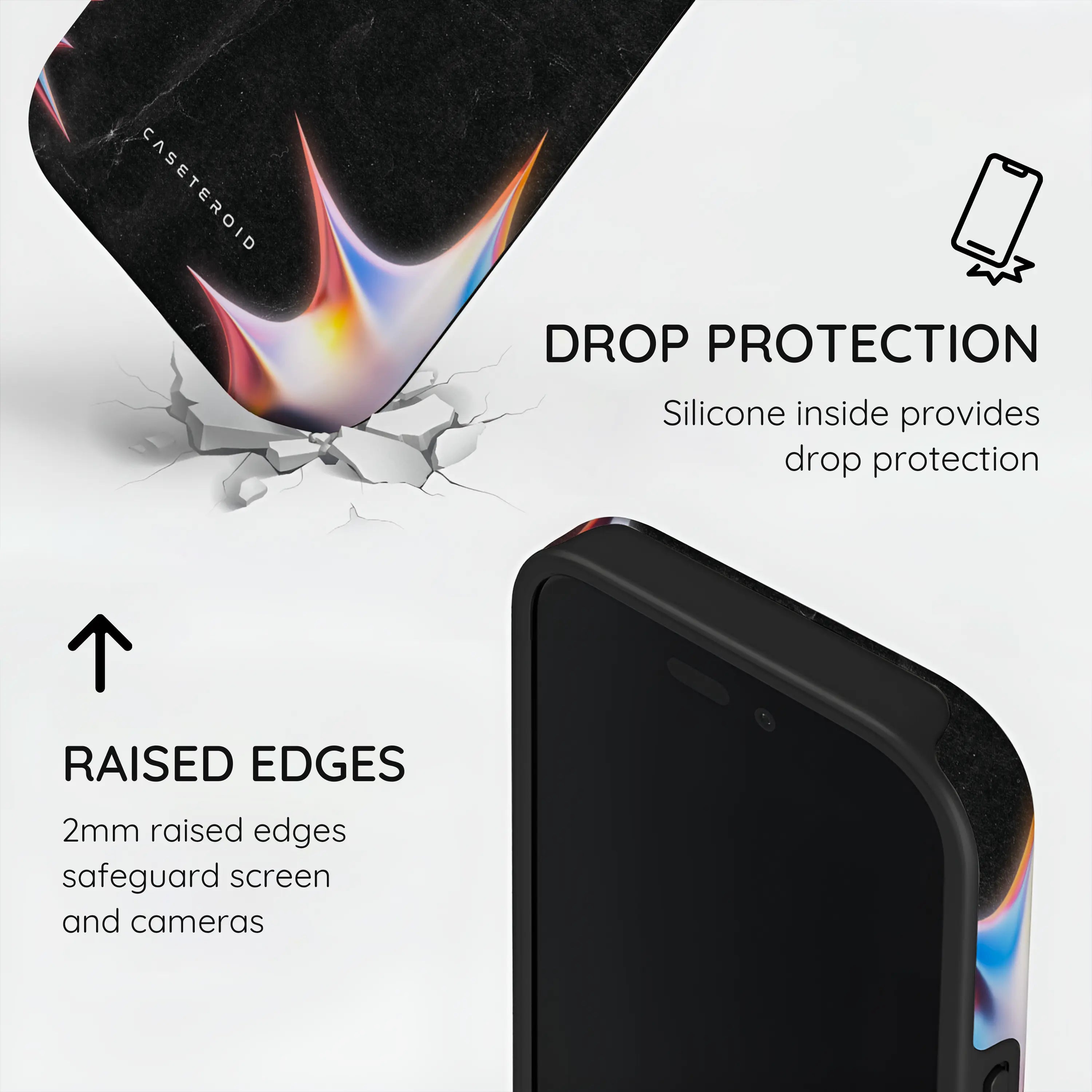 Celestial Noir Galaxy - iPhone 16 Case