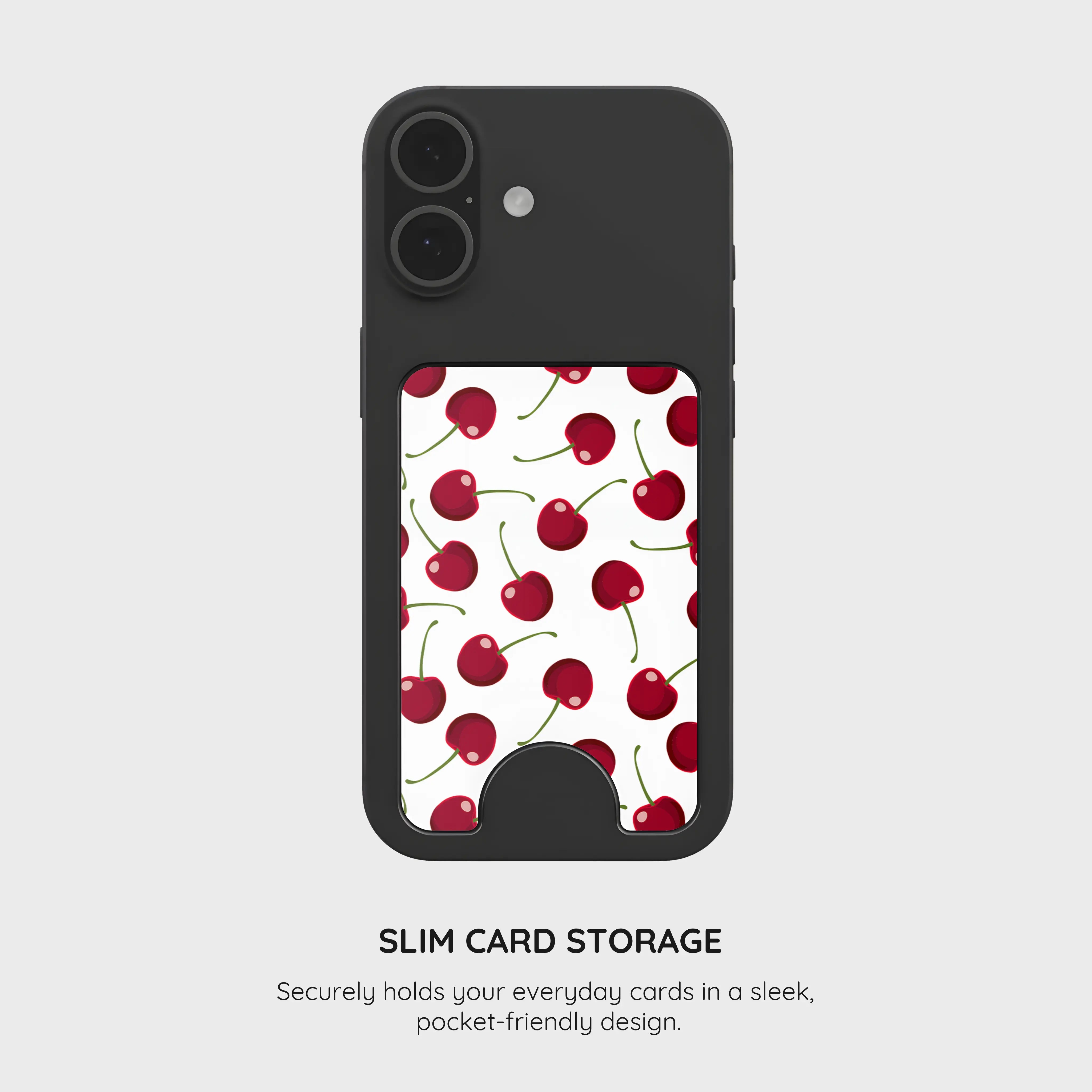 Cherry Crush - Magnetic Wallet & Stand