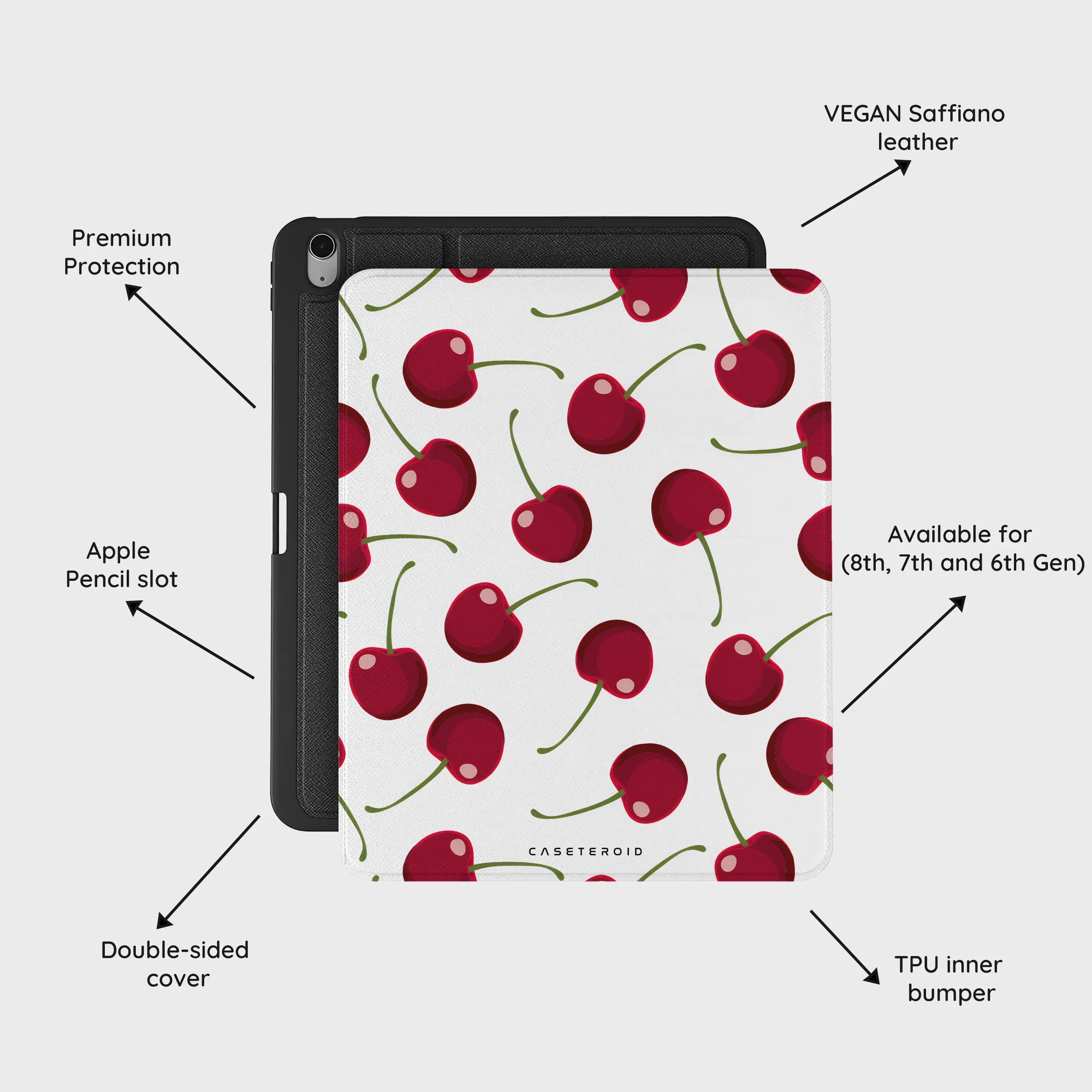Cherry Crush - iPad Air 13 (8th/7th/6th Gen) Case