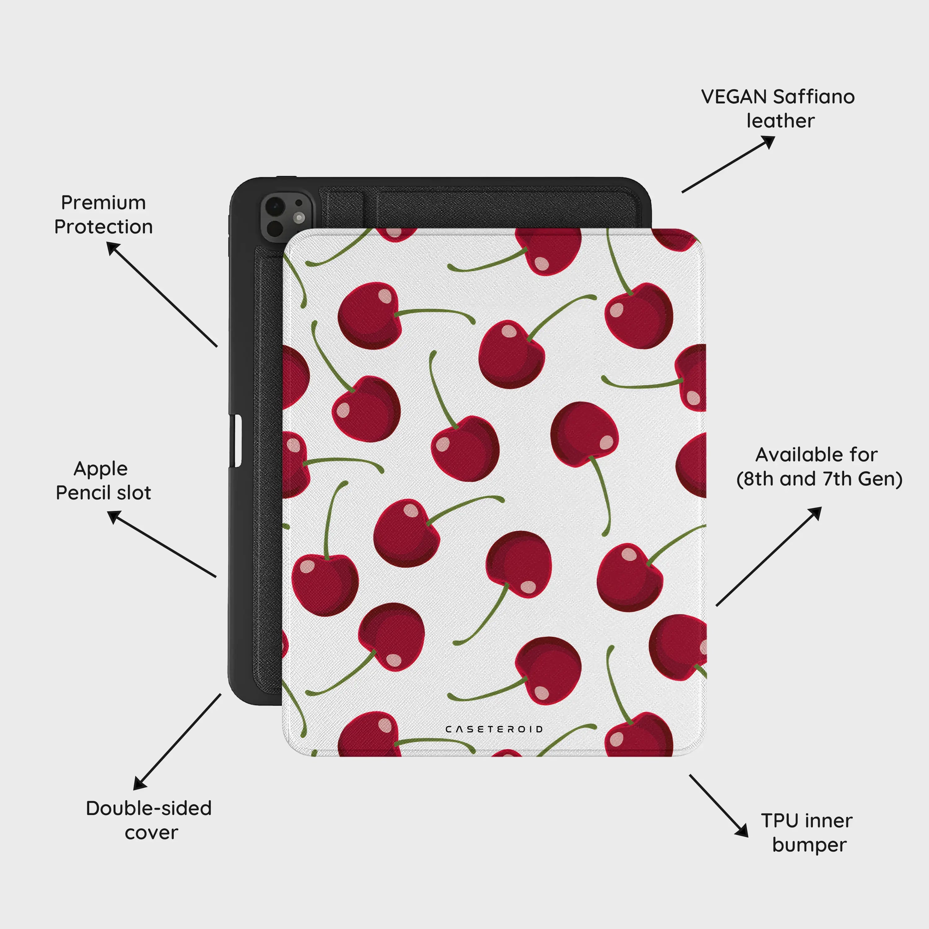 Cherry Crush - iPad Pro 13 (8th/7th Gen) Case