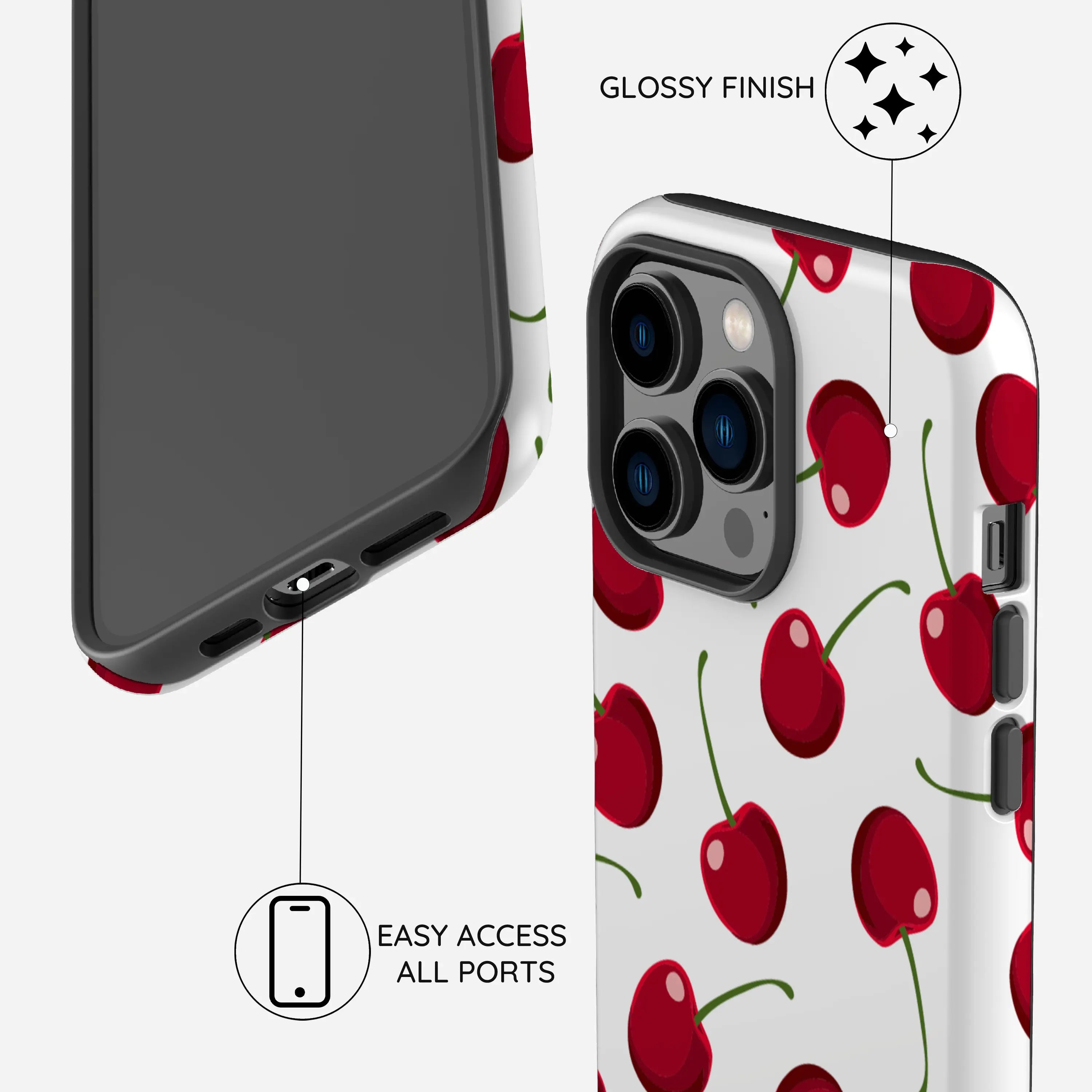 Cherry Crush - iPhone 14 Pro Max Case
