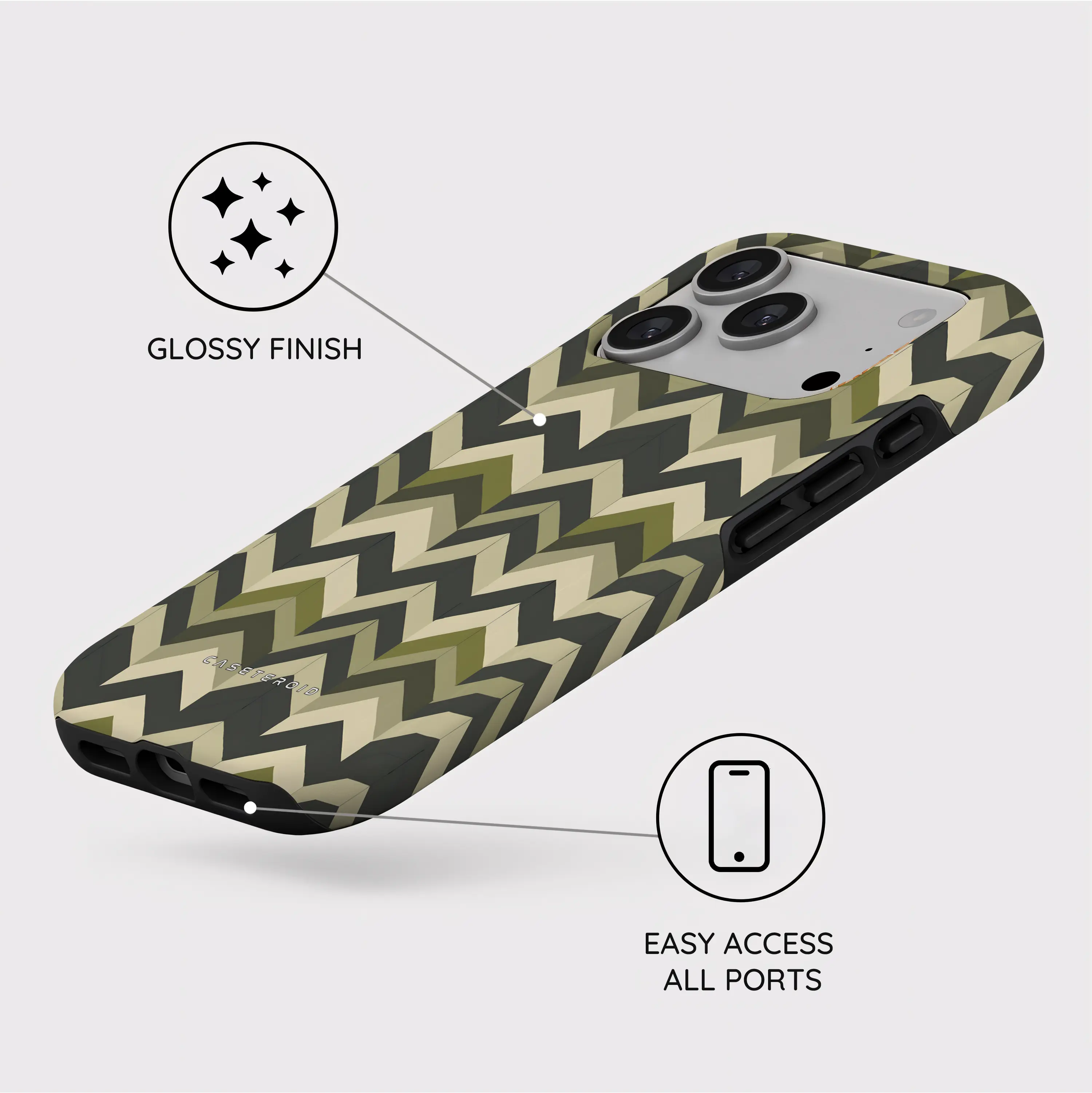 Chevron Core - iPhone 17 Pro Case