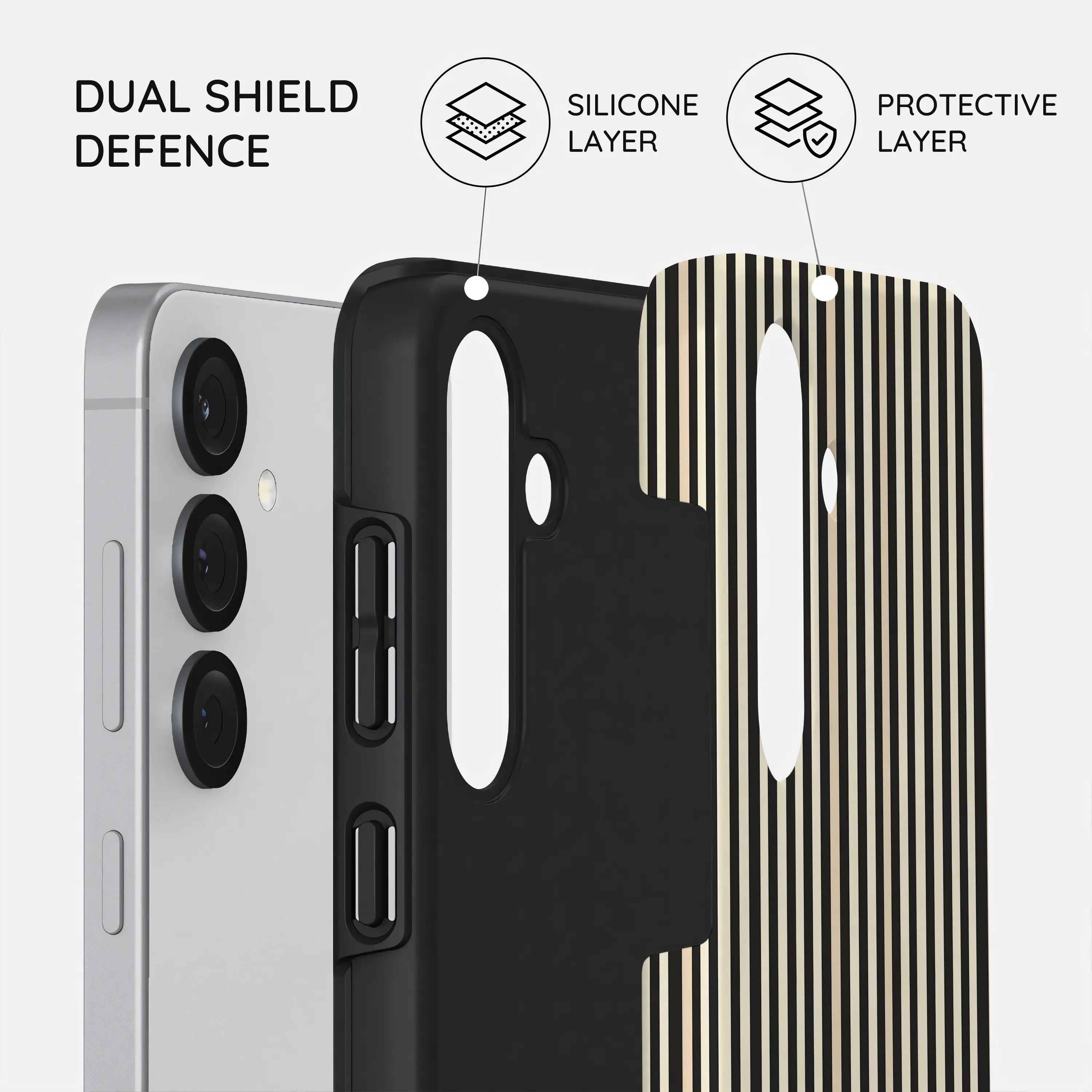 Code Stripe - Samsung Galaxy S25 Case