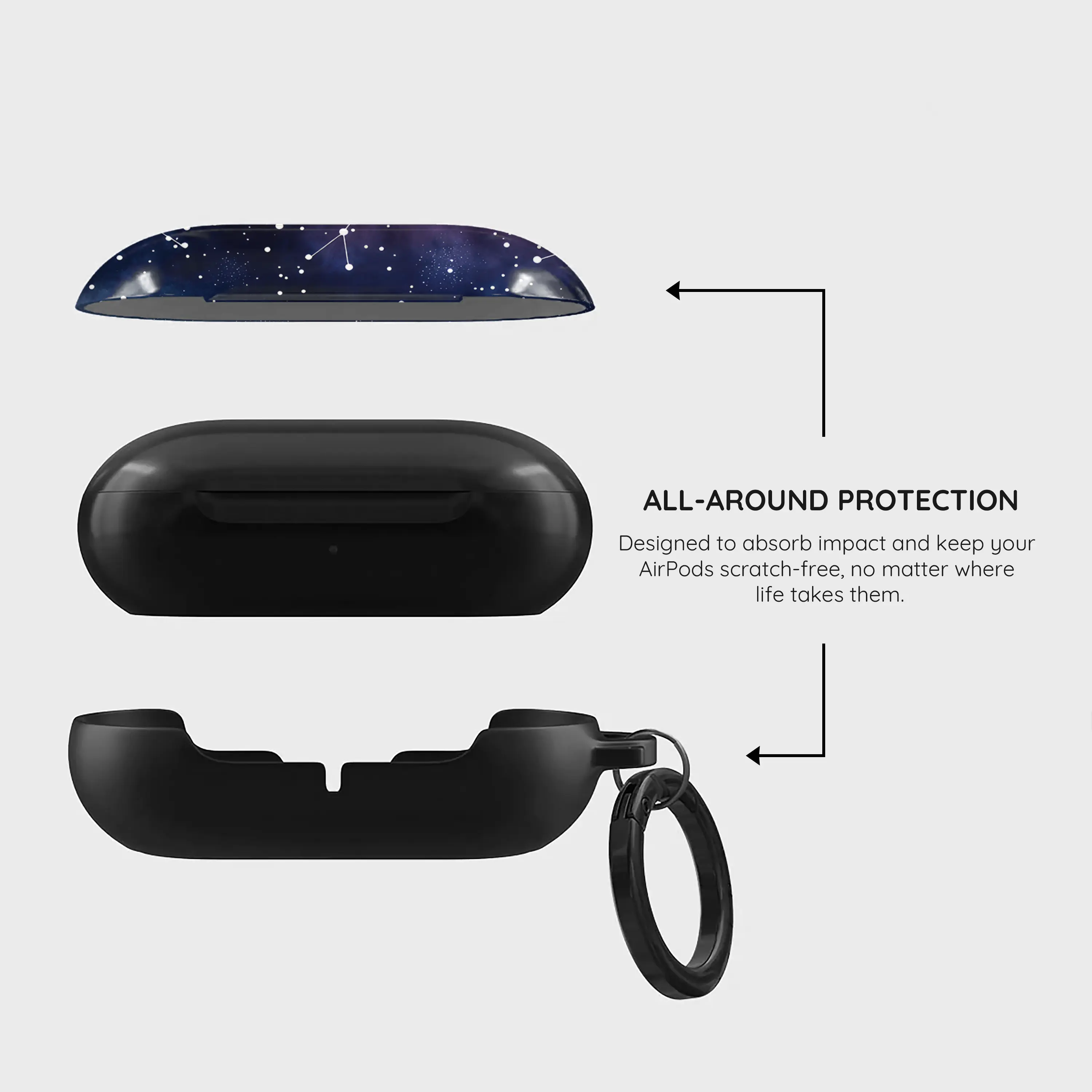 Cosmic Moonlit Pattern - Samsung Galaxy Buds Plus Case