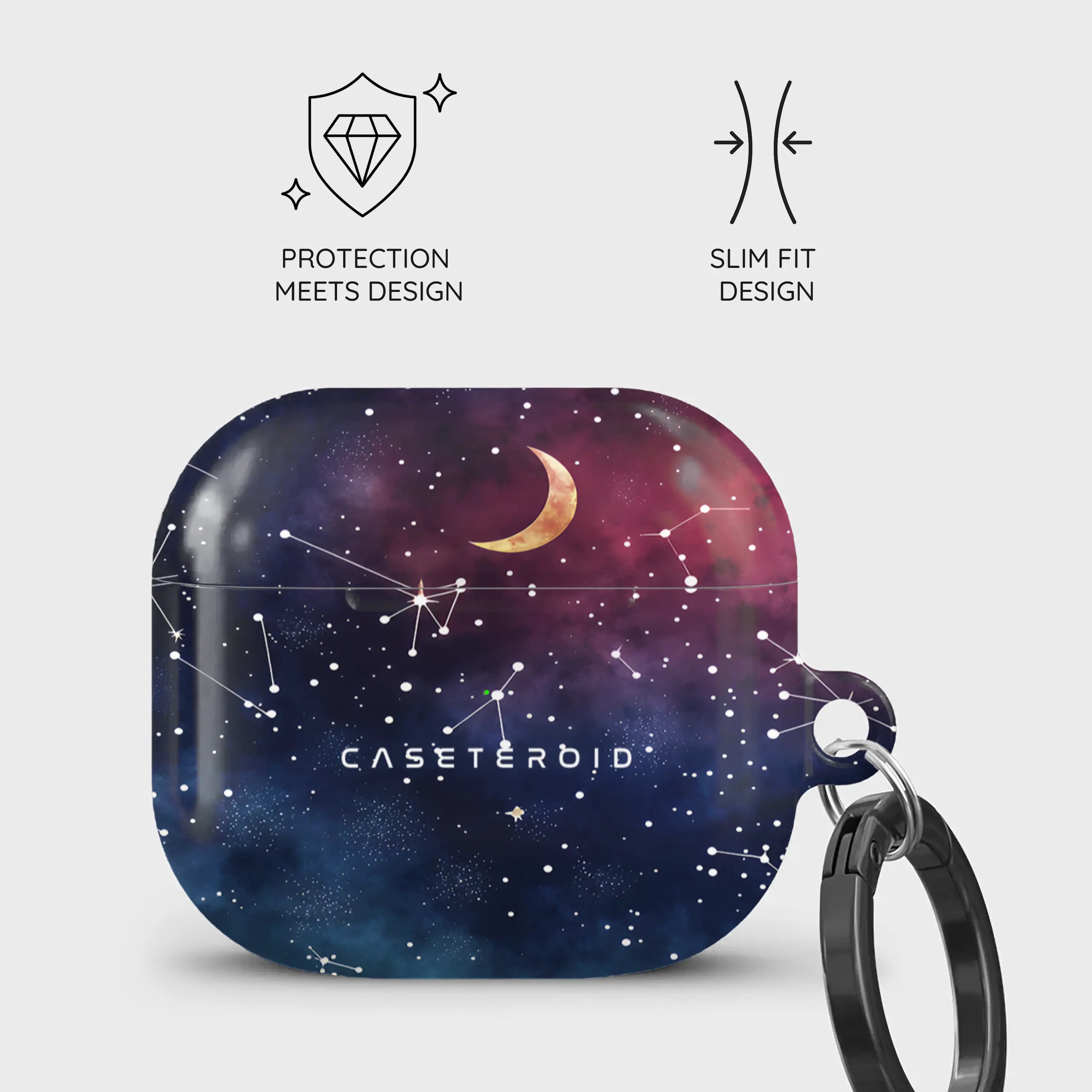 Cosmic Moonlit Pattern - AirPods 3 Case