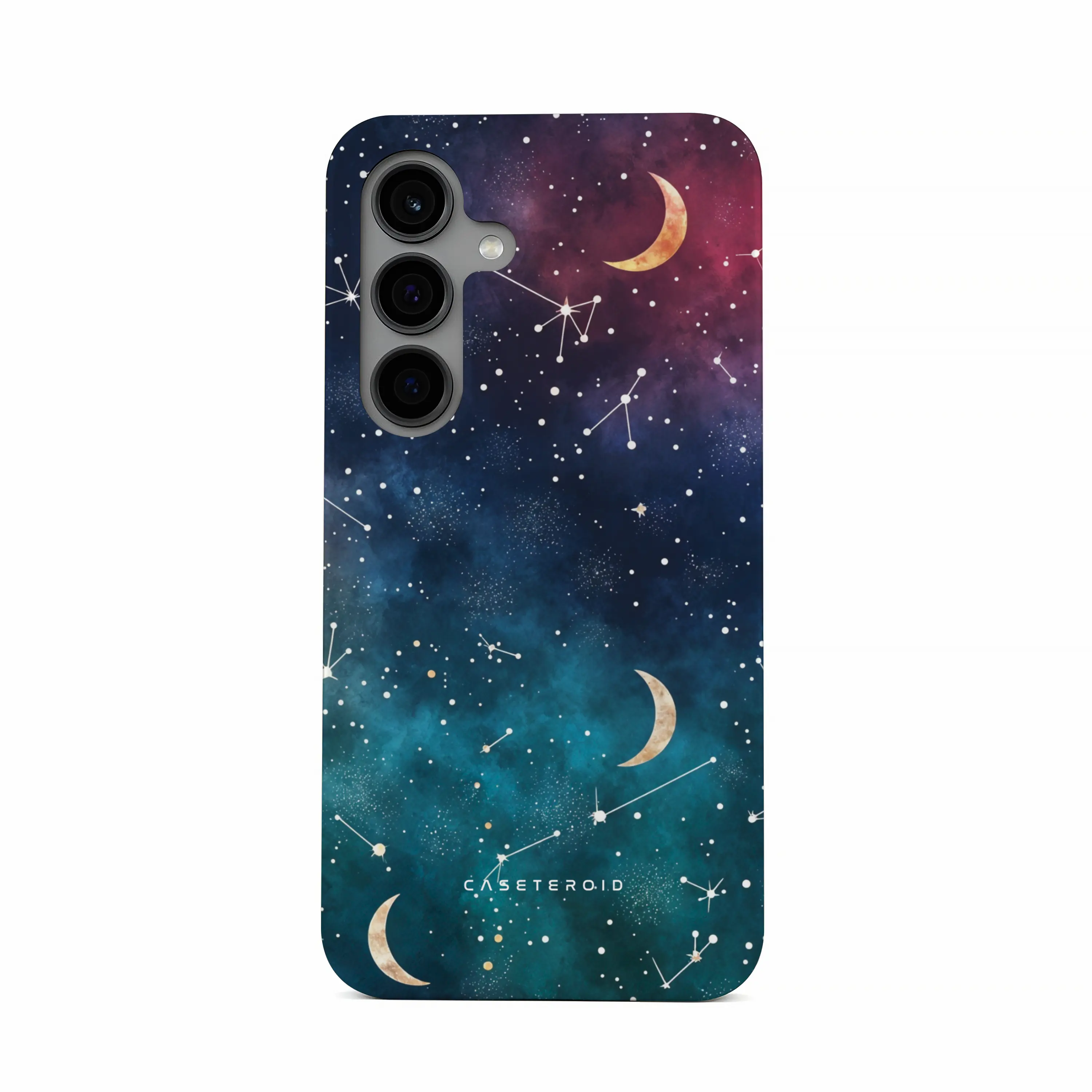 Cosmic Moonlit Pattern - Samsung Galaxy S24 Case