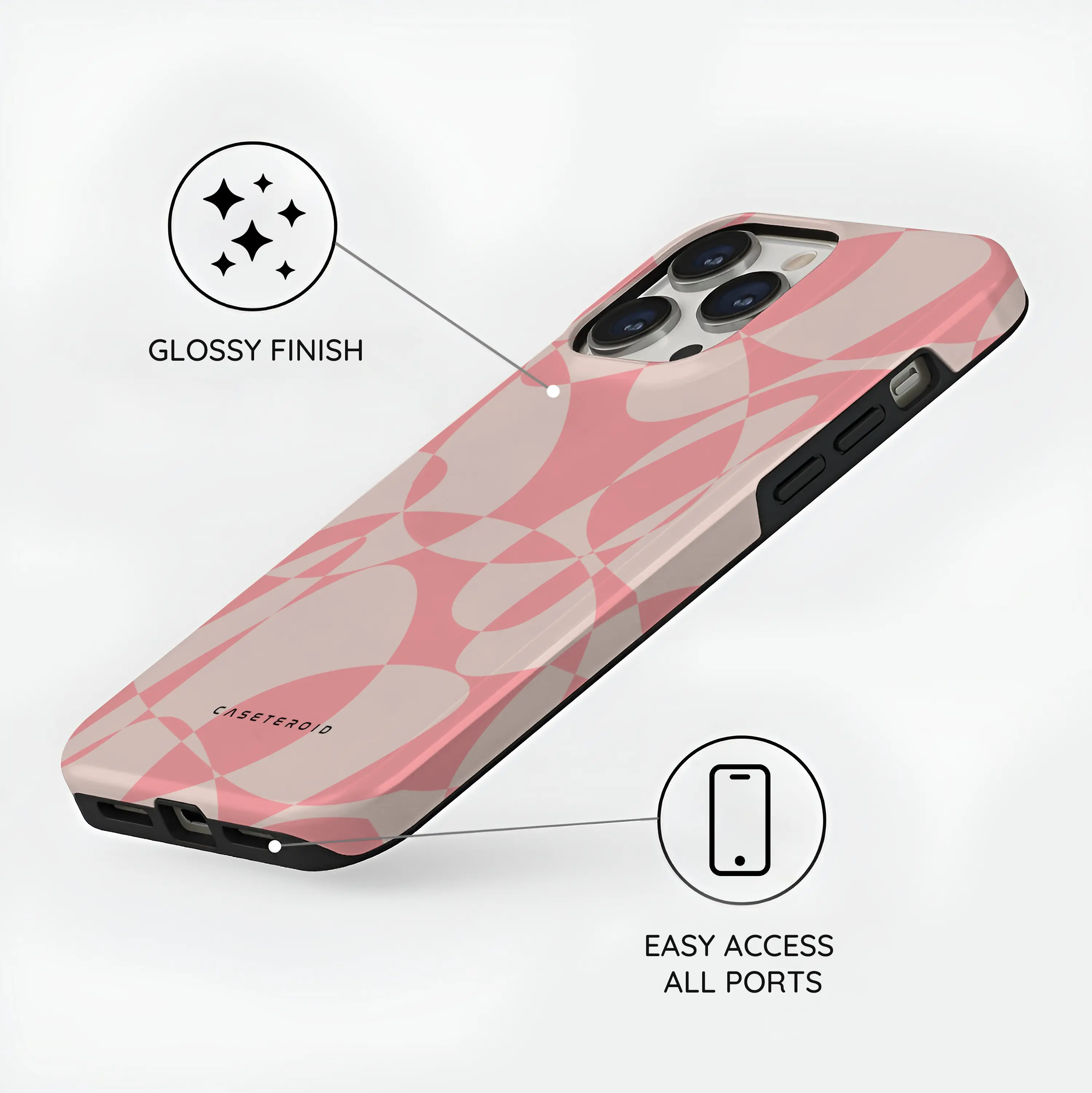 Cotton Wave - iPhone 14 Pro Case