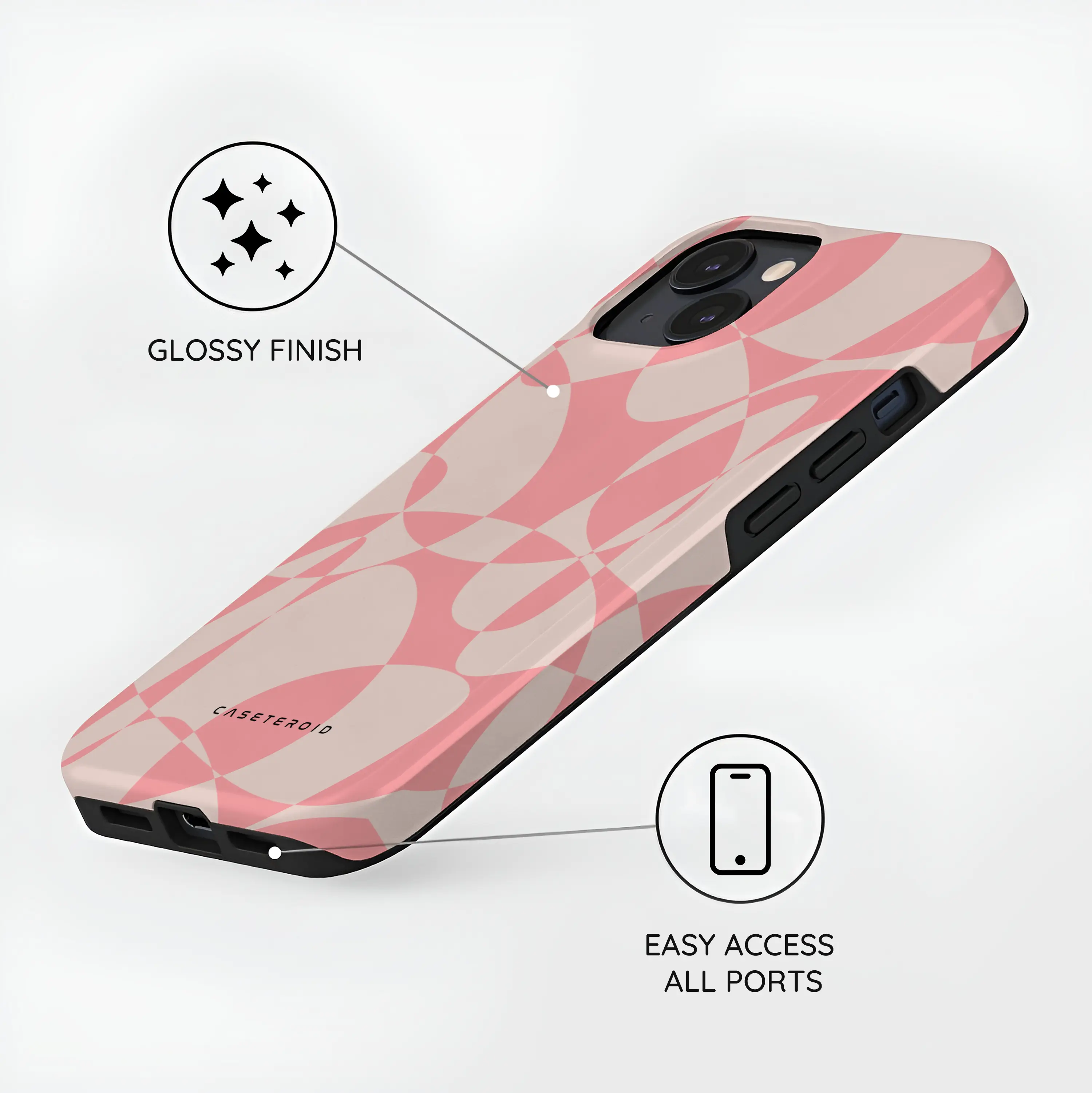 Cotton Wave - iPhone 14 Case