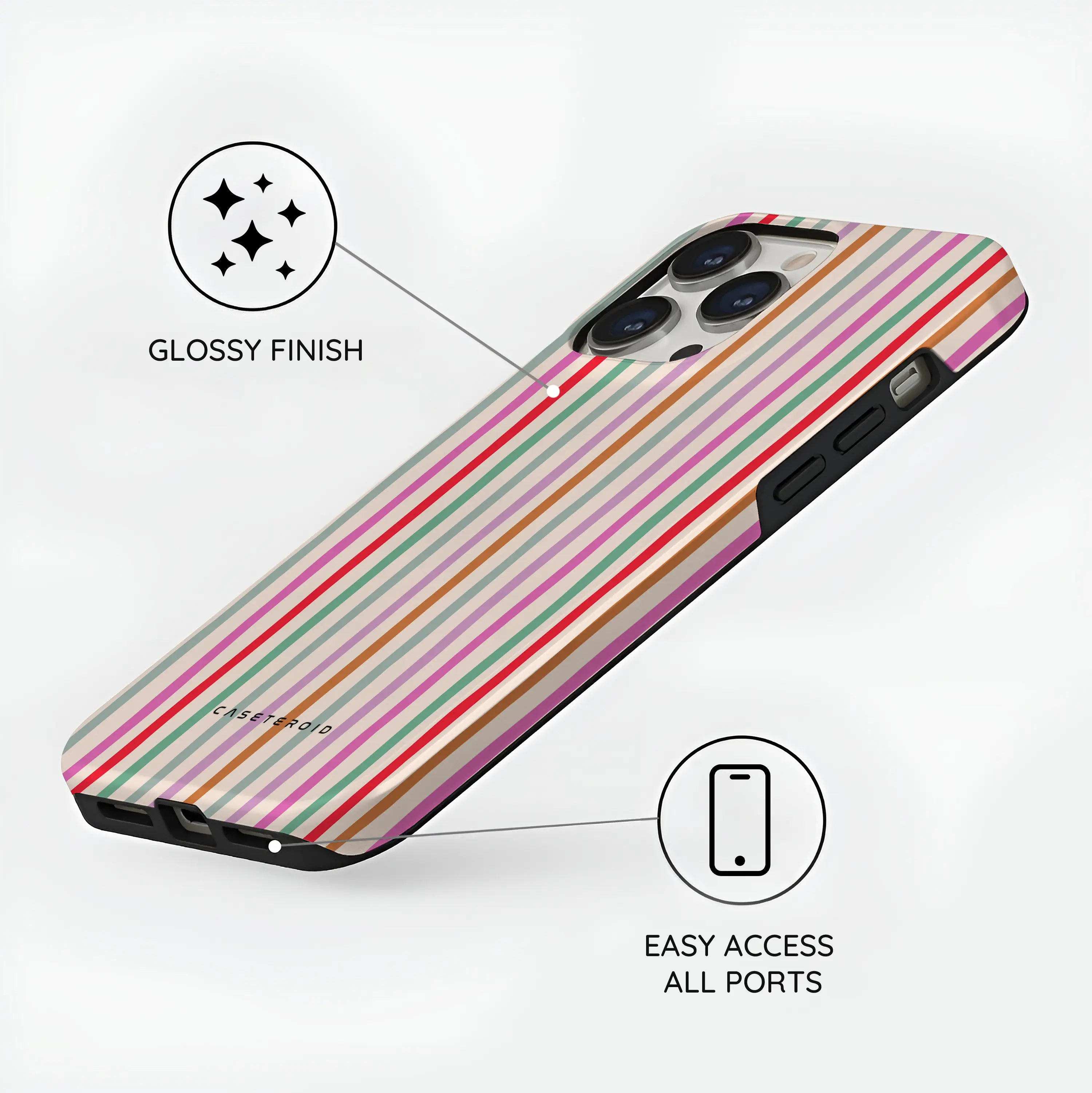 Daydream Stripes - iPhone 13 Pro Case