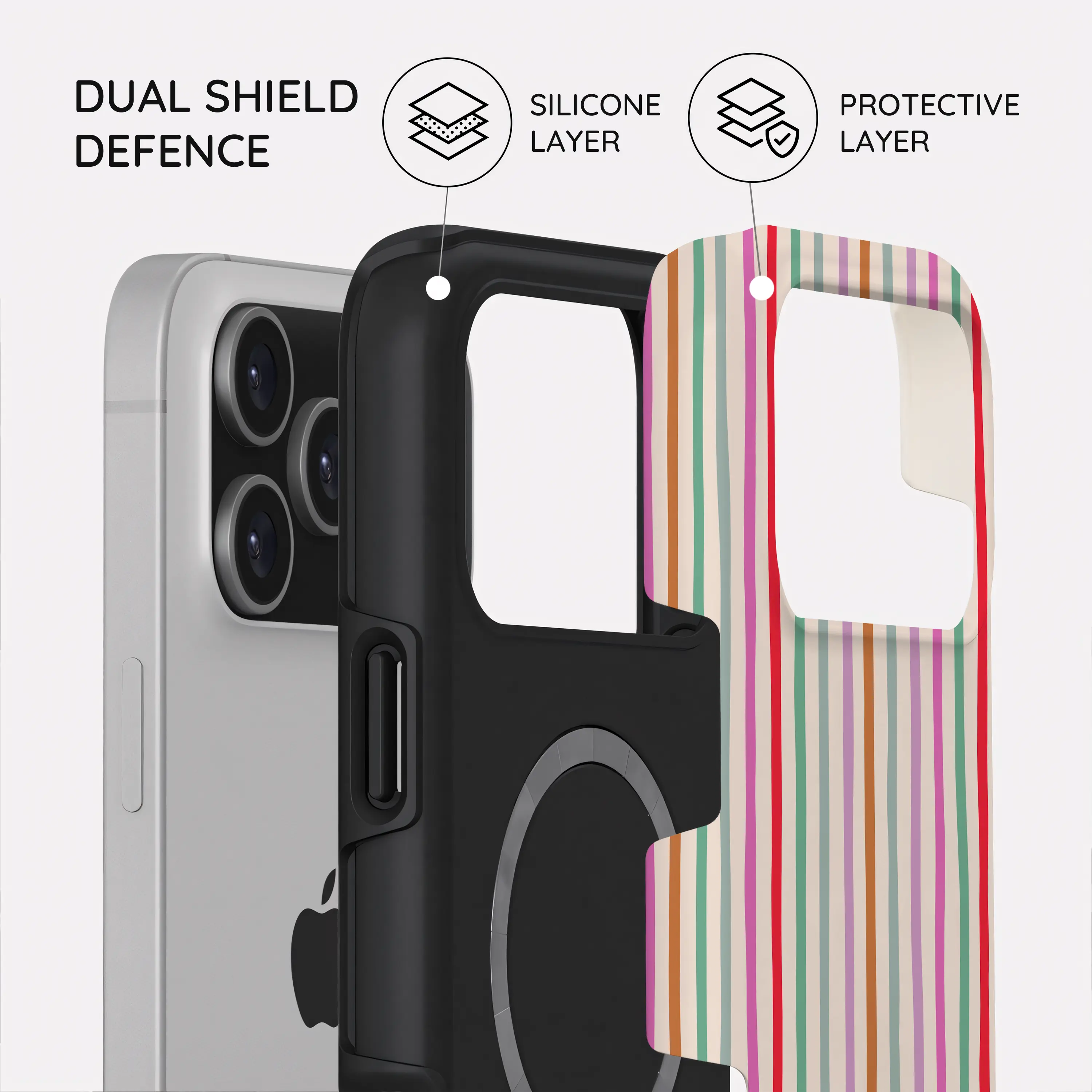 Daydream Stripes - iPhone 17 Pro Max Case