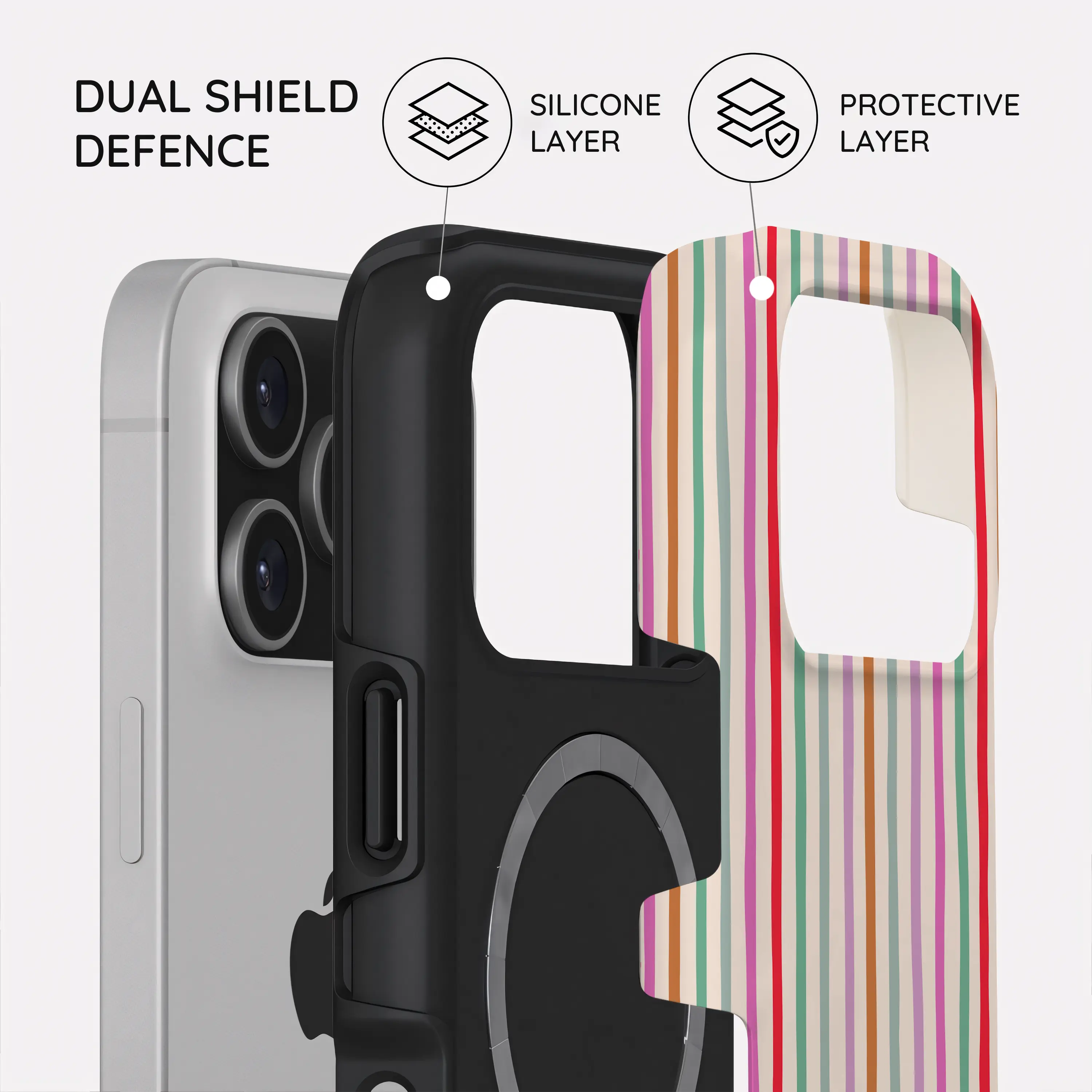 Daydream Stripes - iPhone 17 Pro Case
