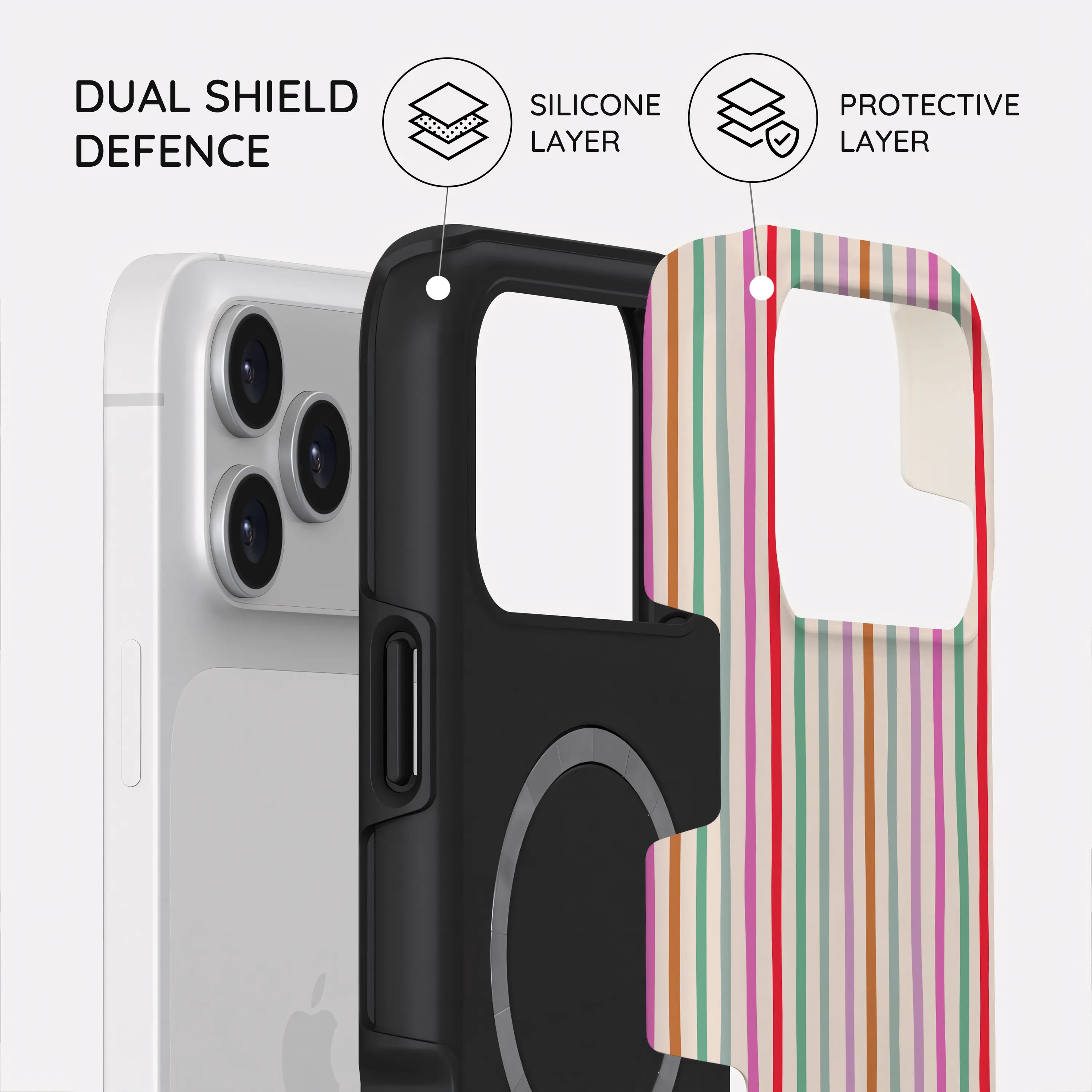 Daydream Stripes - iPhone 17 Pro Max Case