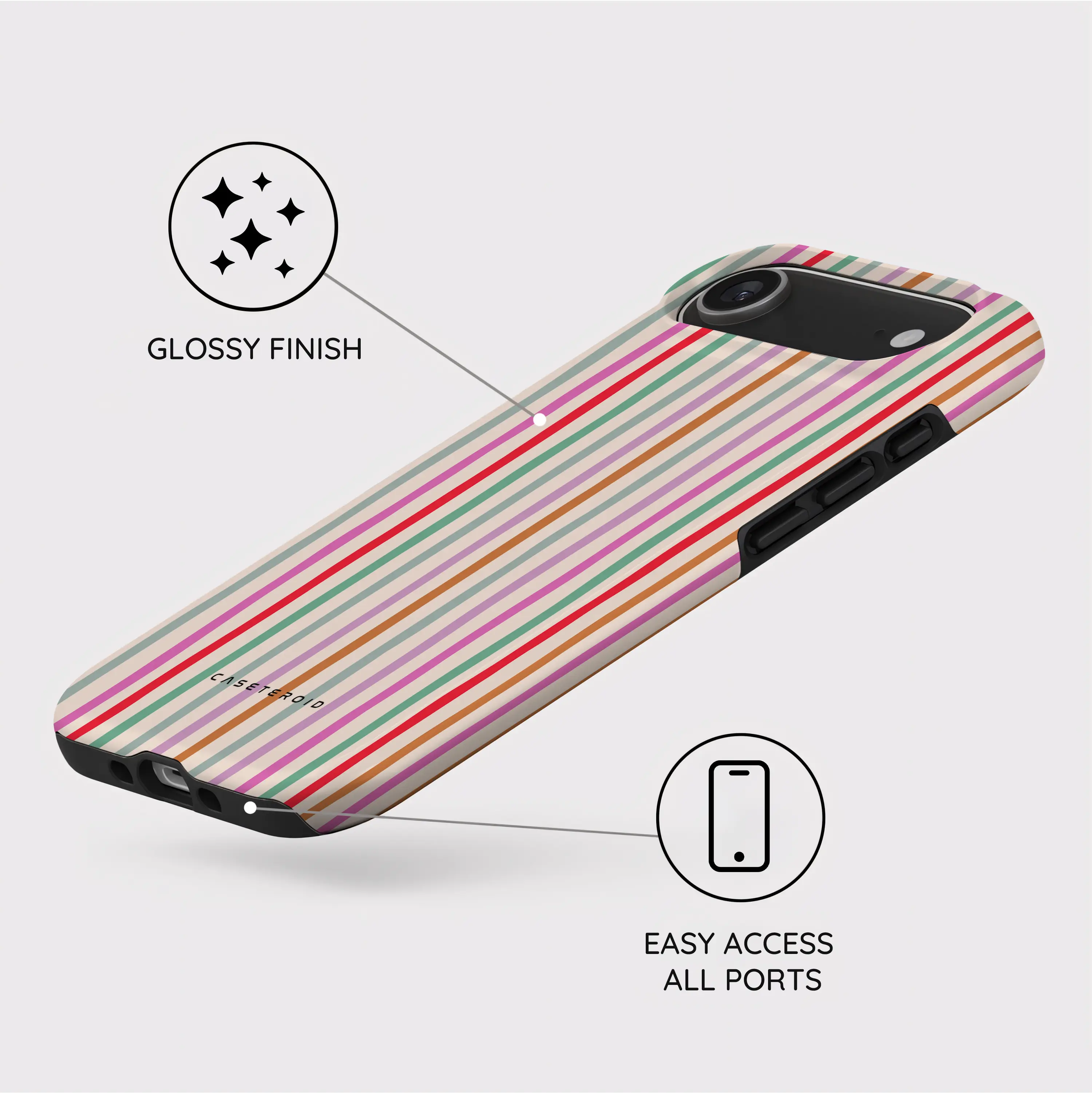 Daydream Stripes - iPhone 17 Air Case