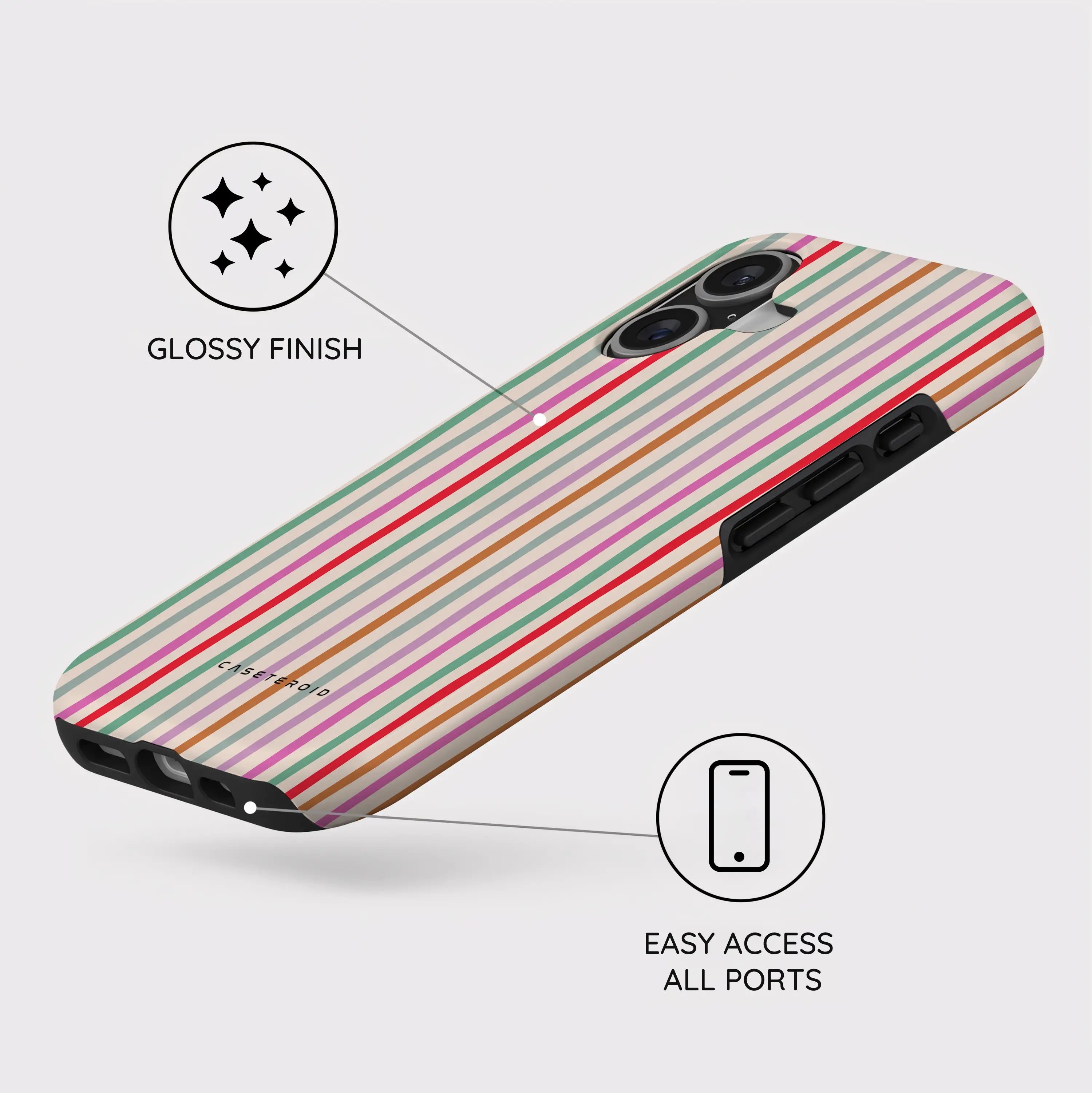 Daydream Stripes - iPhone 17 Case