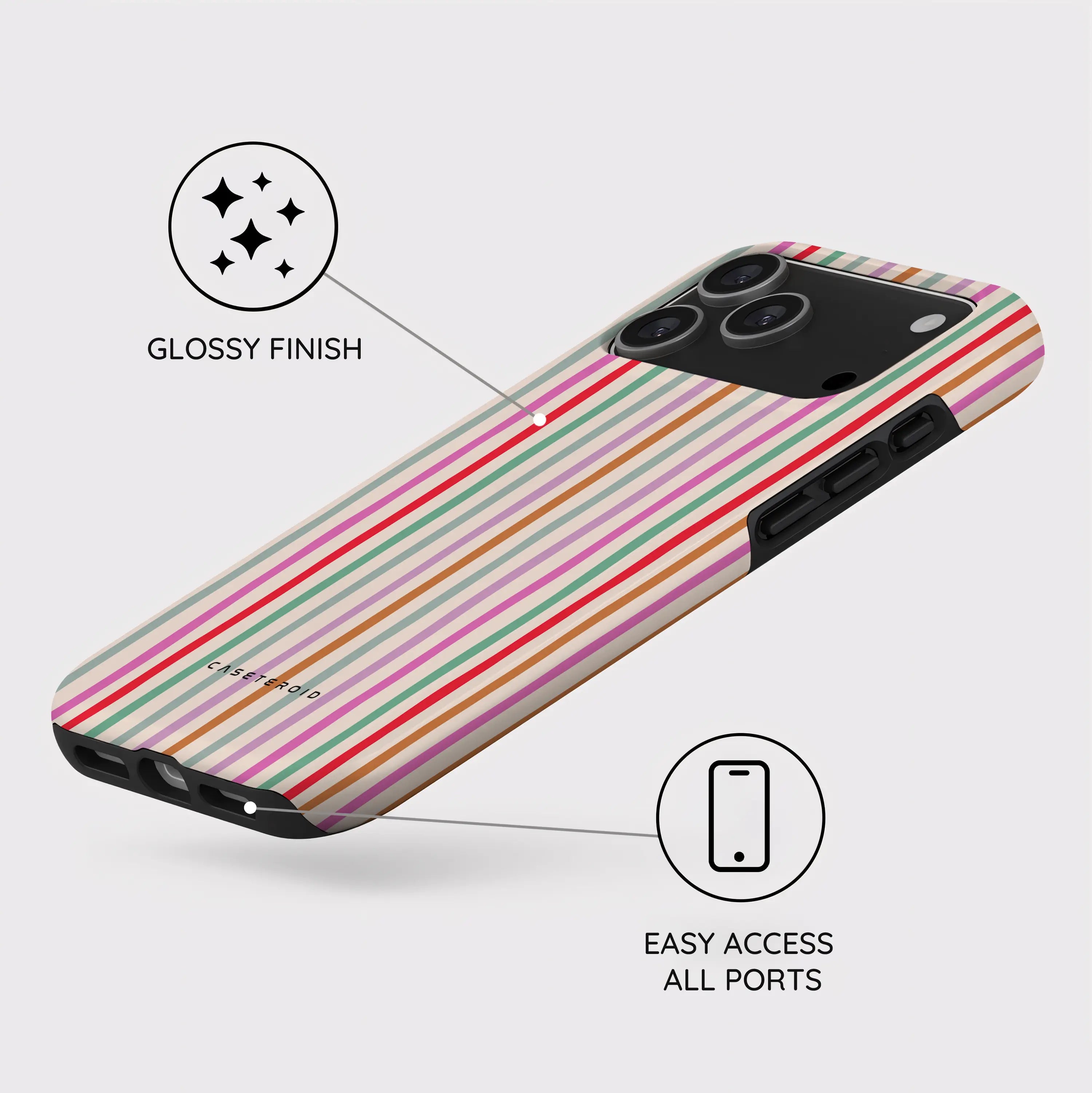 Daydream Stripes - iPhone 17 Pro Max Case