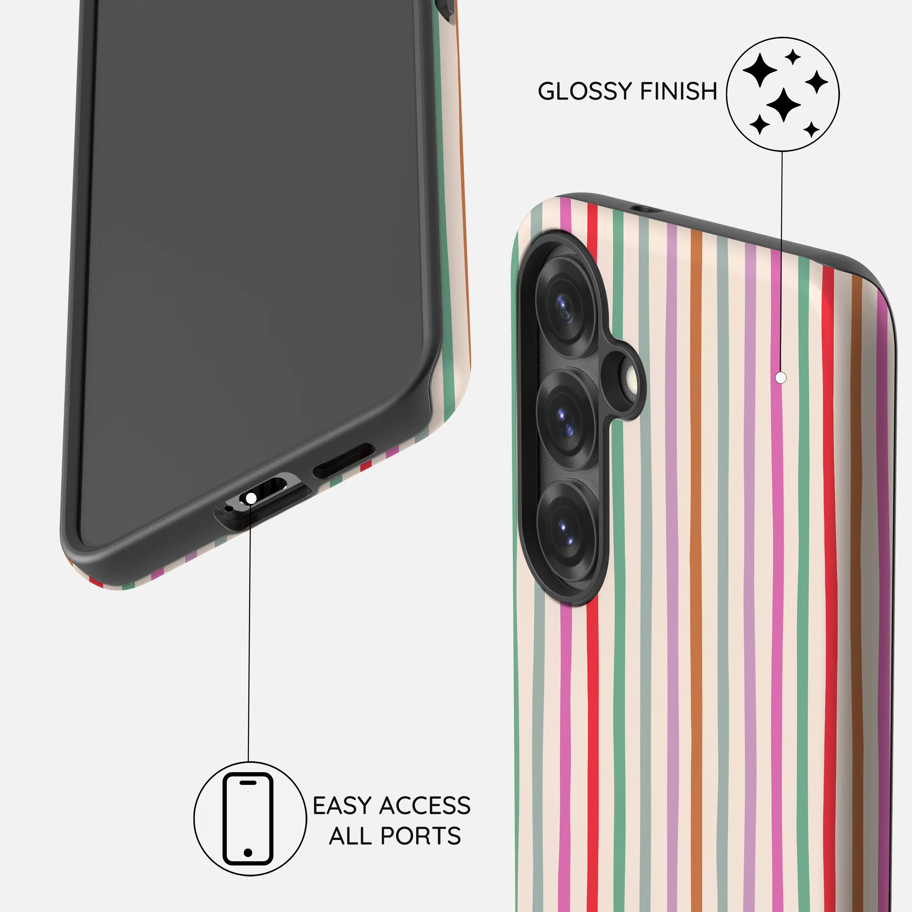 Daydream Stripes - Samsung Galaxy S24 Case