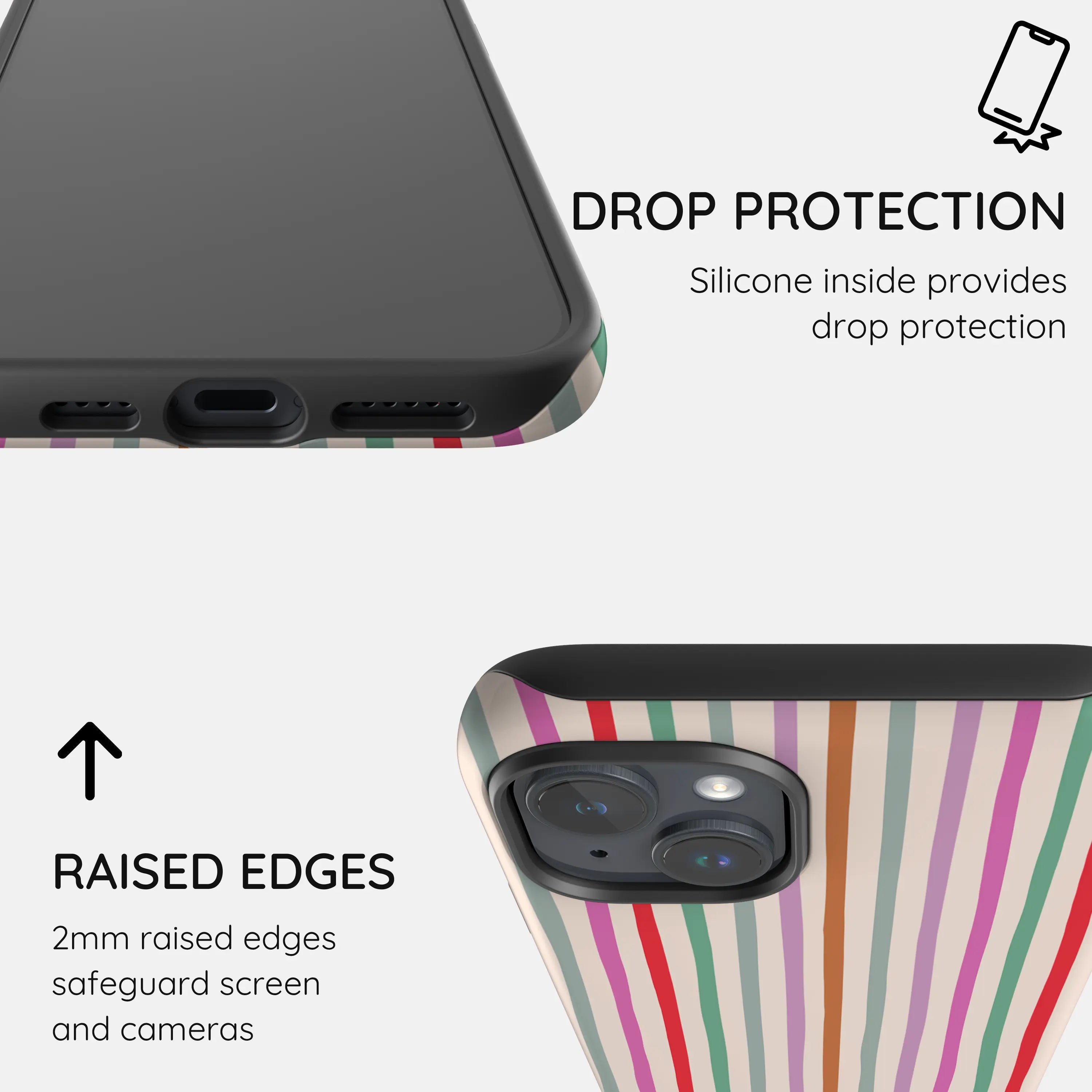 Daydream Stripes - iPhone 15 Plus Case