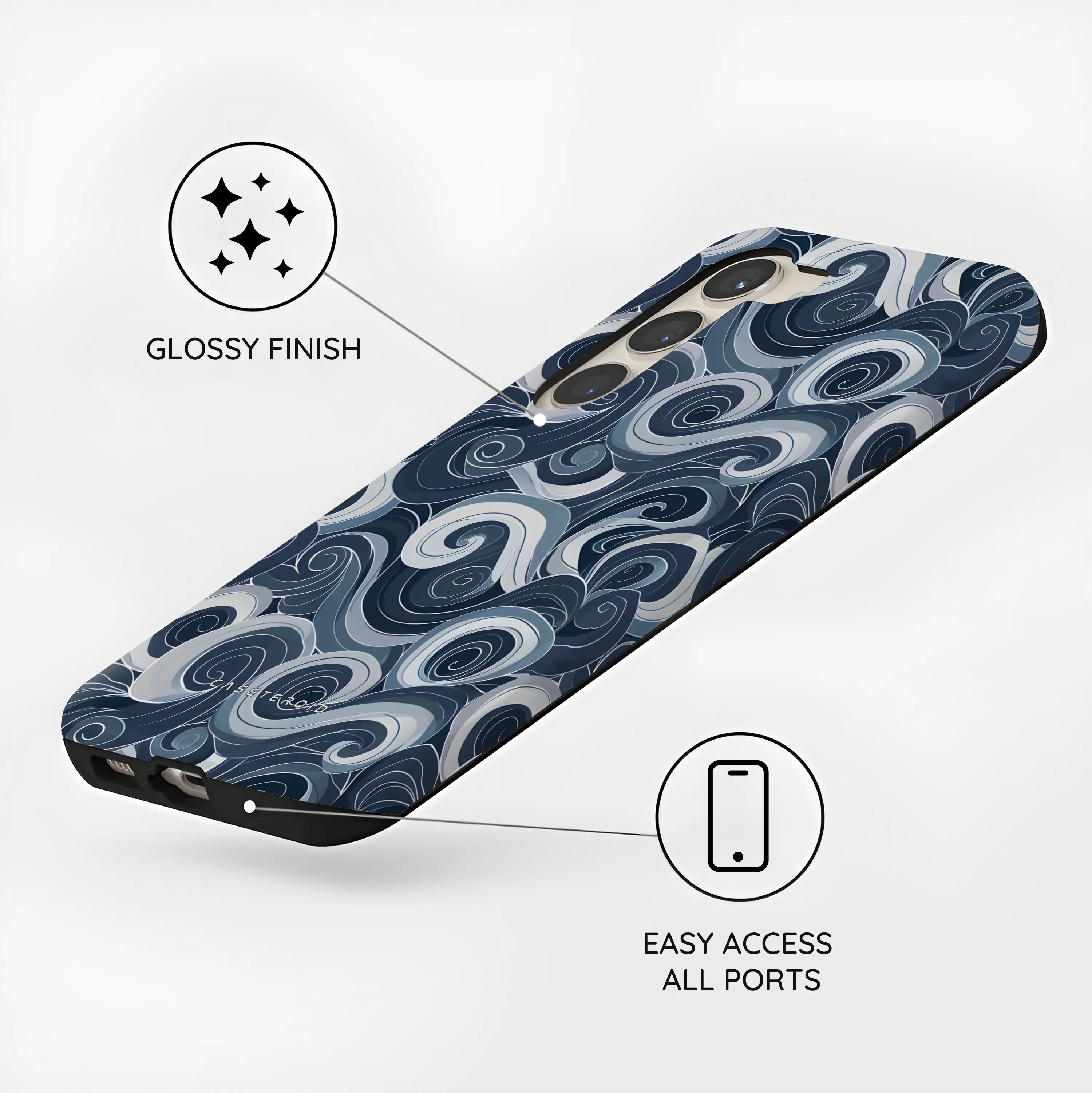 Deep Spiral - Samsung Galaxy S23 Plus Case
