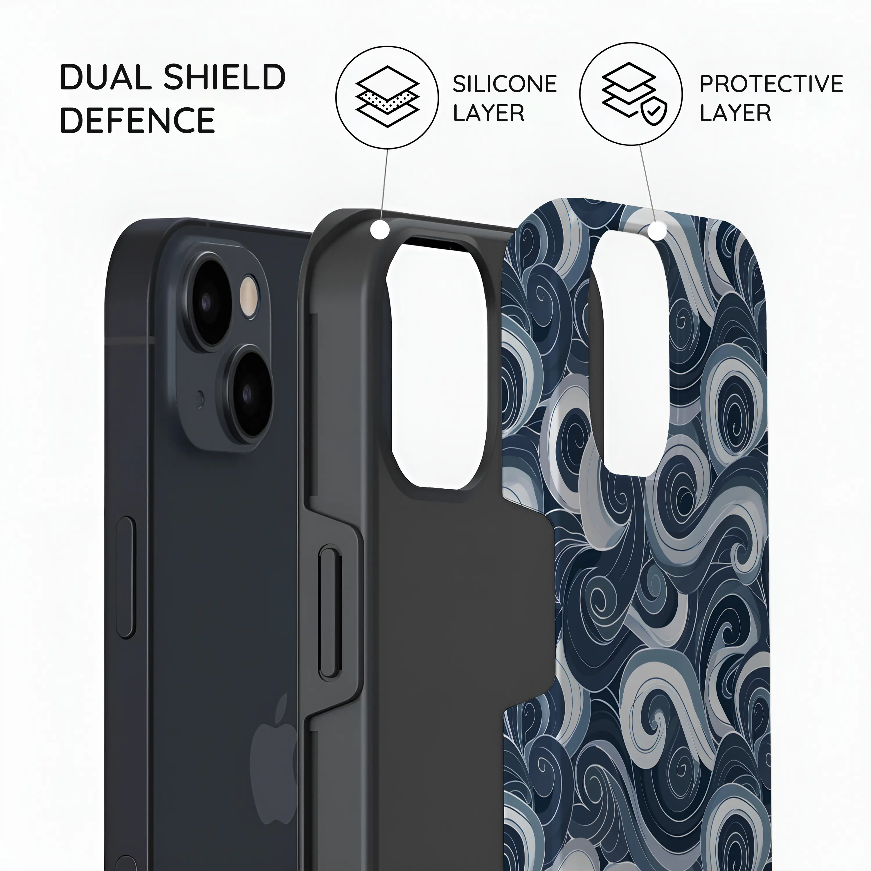 Deep Spiral - iPhone 13 Case