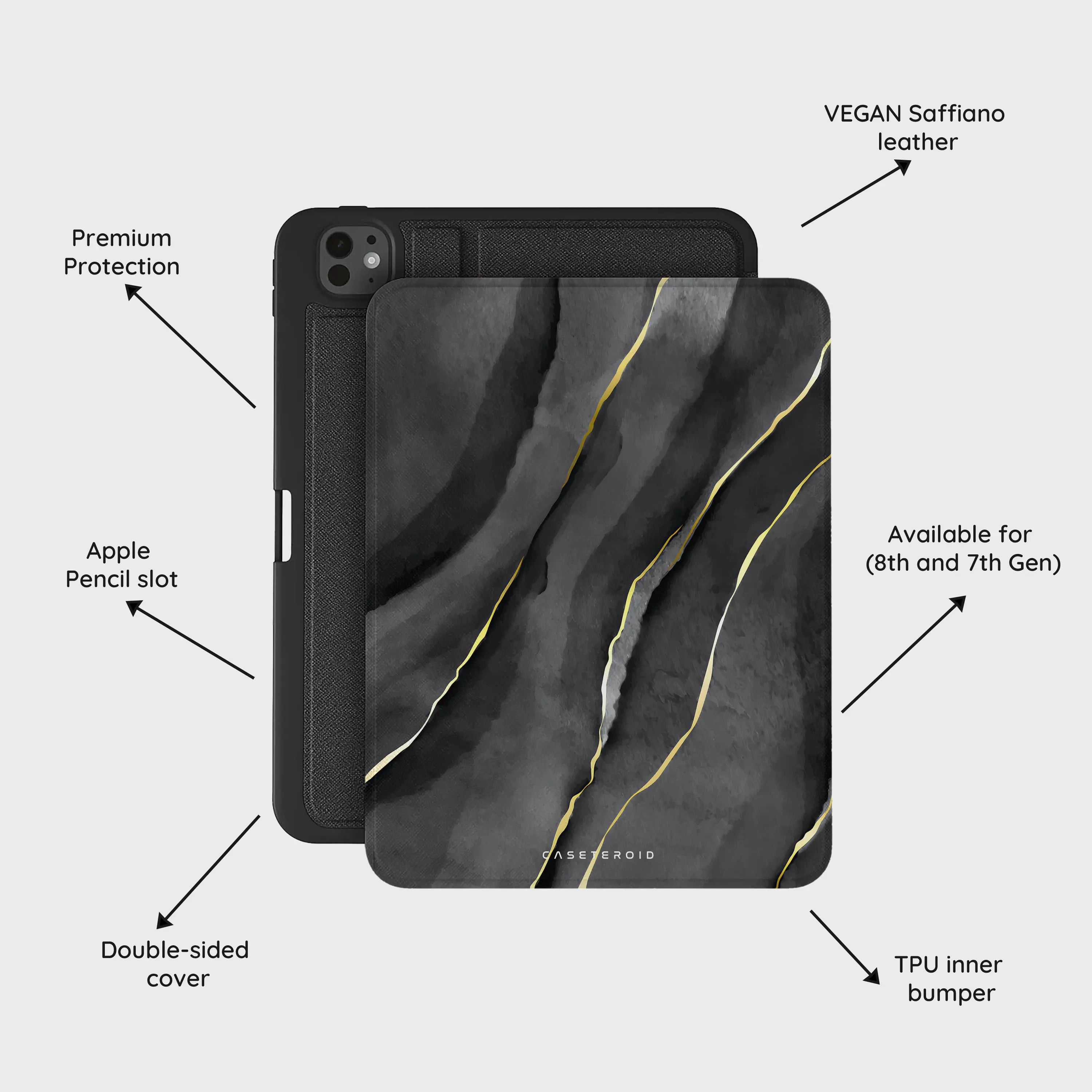 Eclipse Elegance - iPad Pro 11 (8th/7th Gen) Case