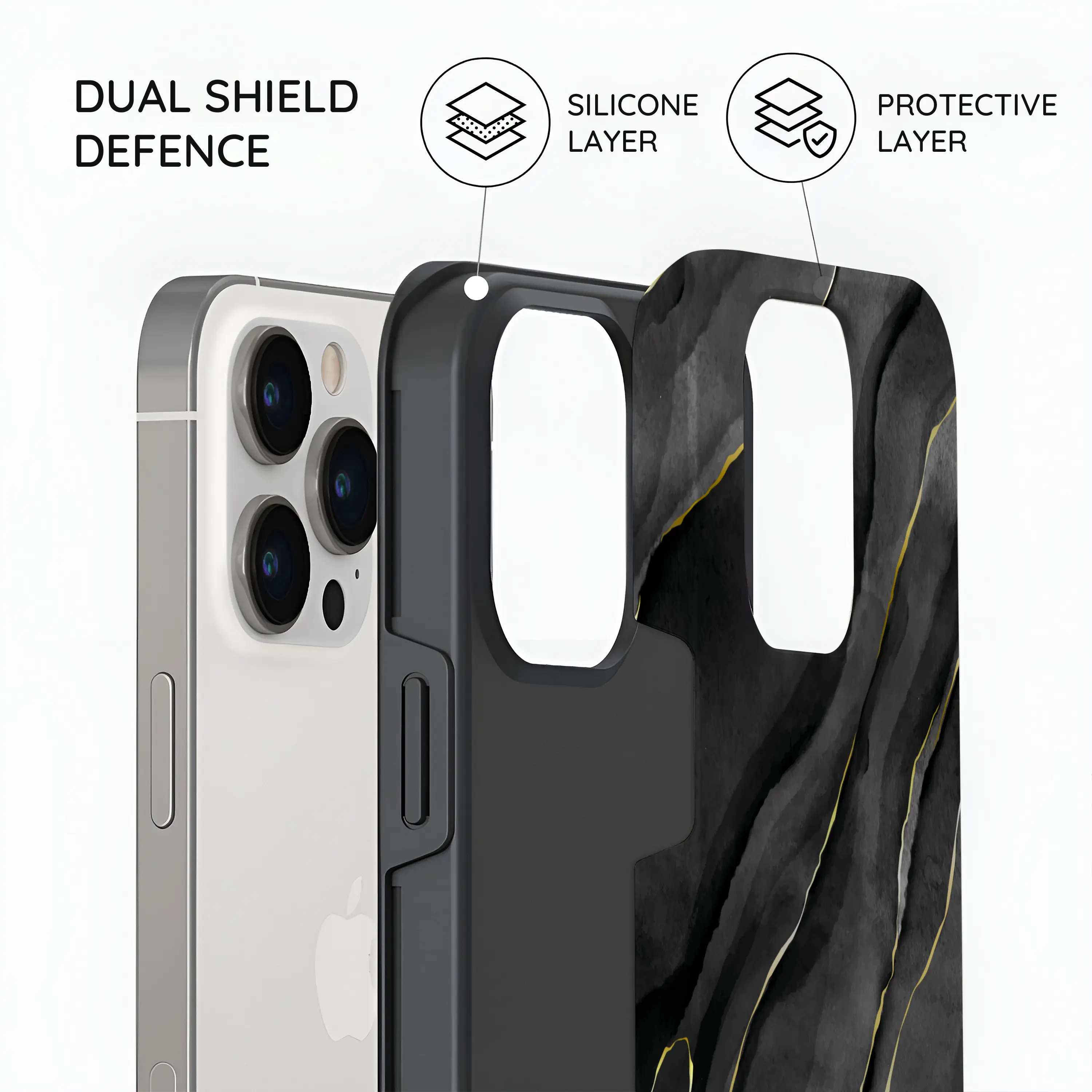 Eclipse Elegance - iPhone 14 Pro Case