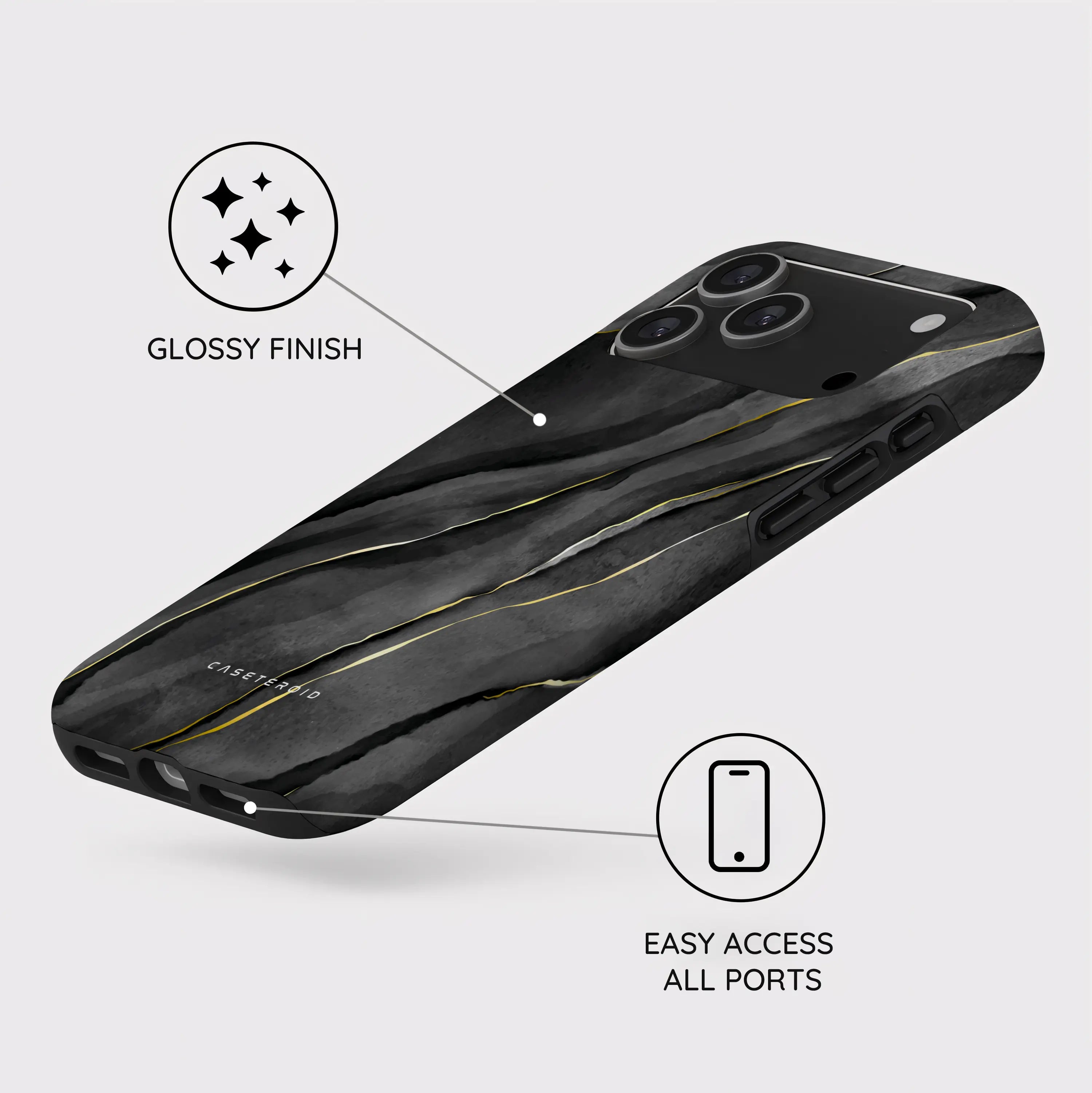 Eclipse Elegance - iPhone 17 Pro Max Case