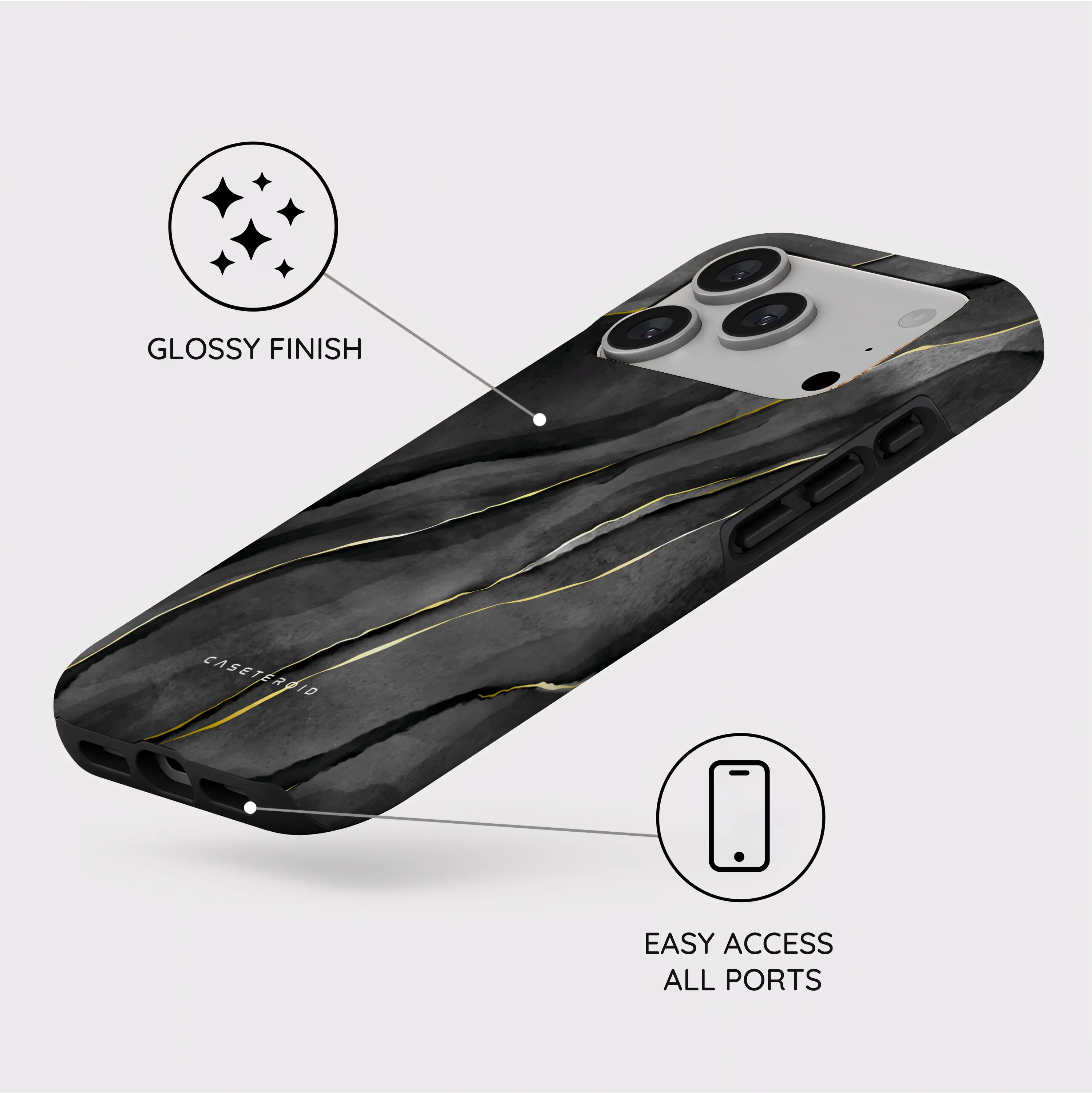 Eclipse Elegance - iPhone 17 Pro Case