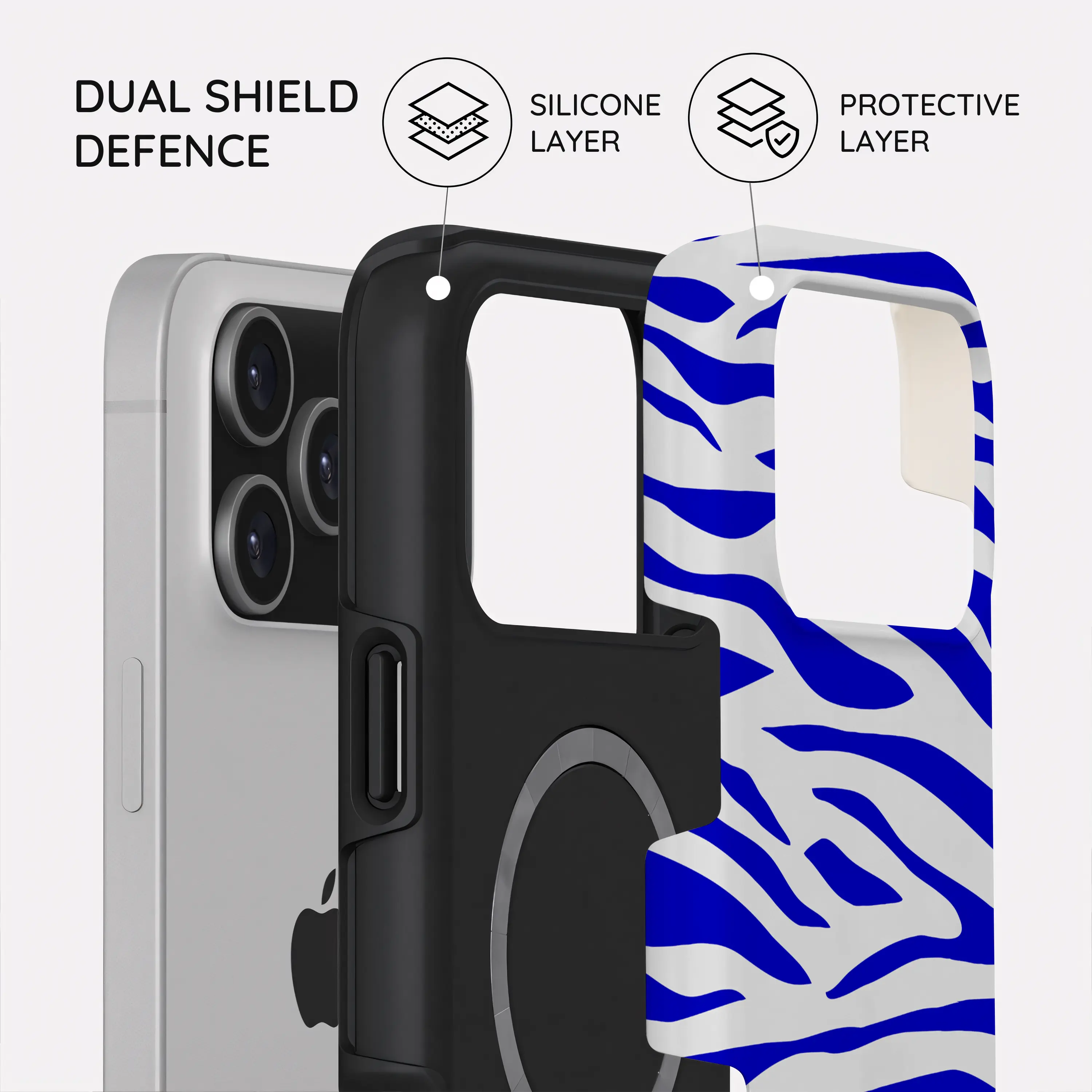 Electric Zebra - iPhone 17 Pro Max Case
