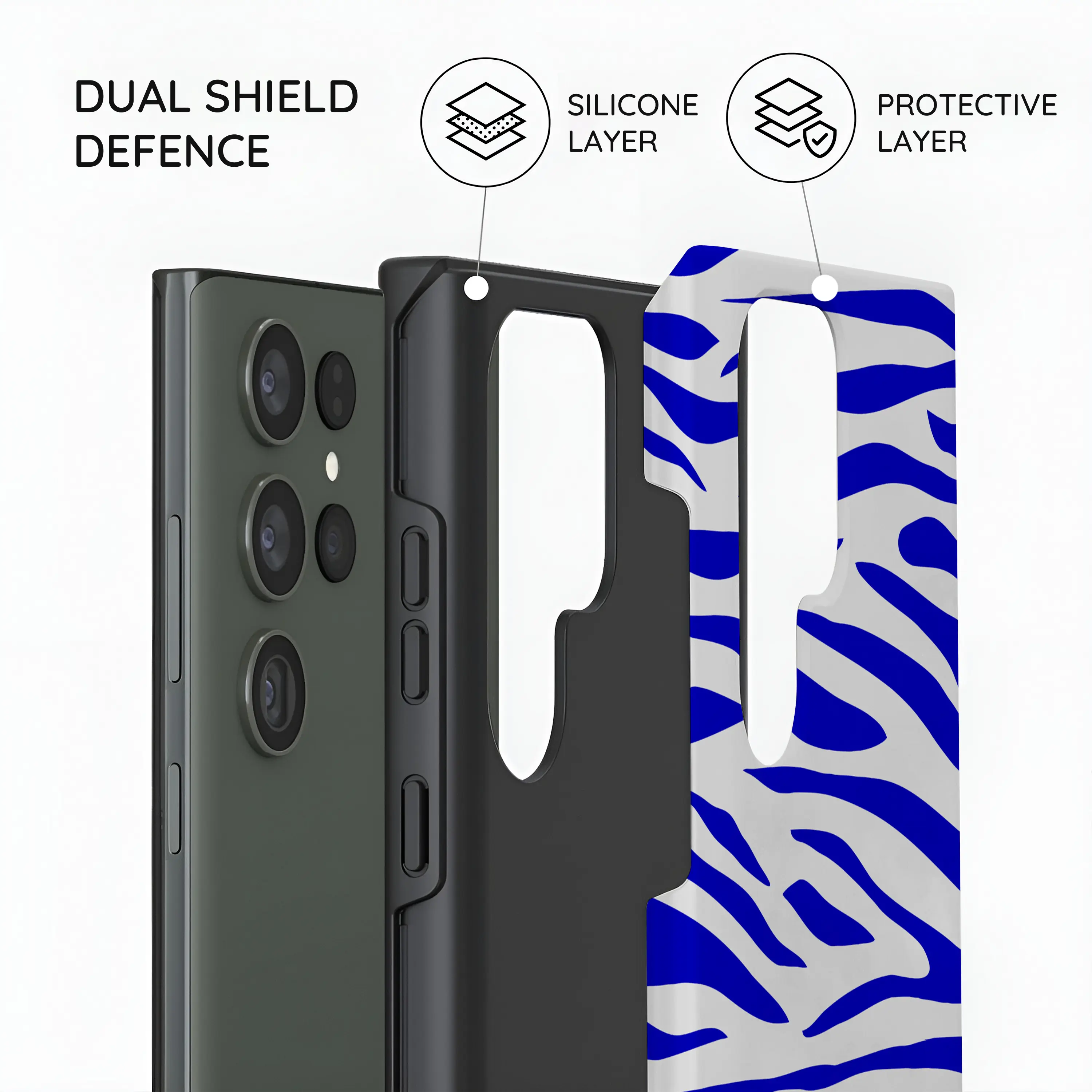 Electric Zebra - Samsung Galaxy S23 Ultra Case