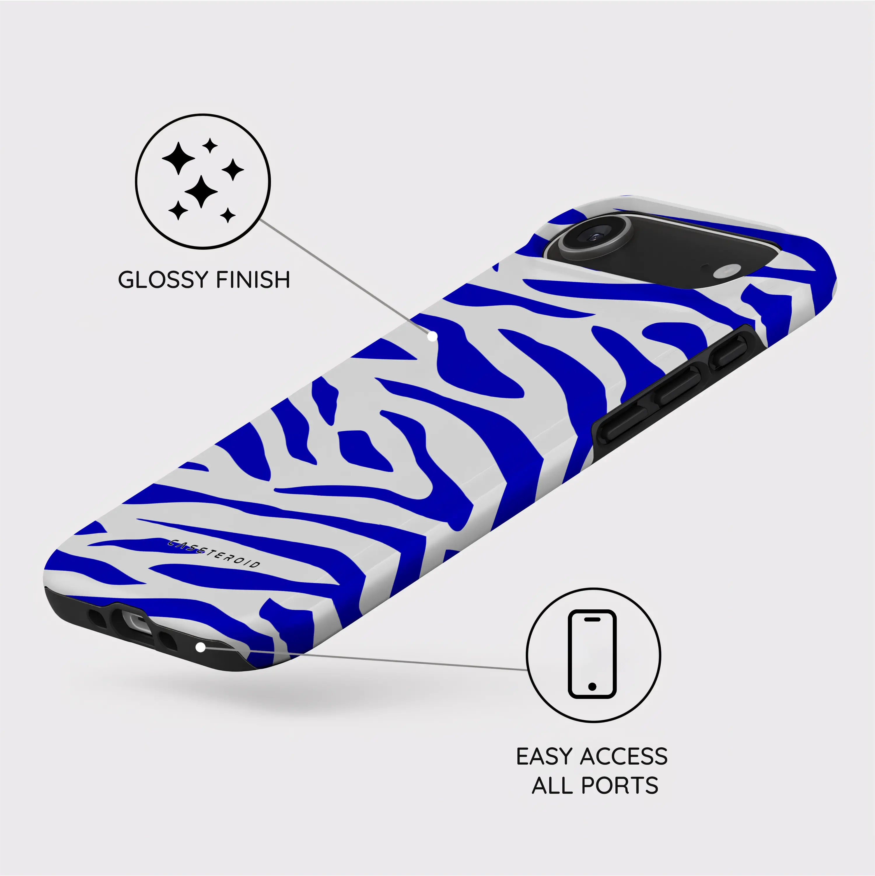 Electric Zebra - iPhone 17 Air Case