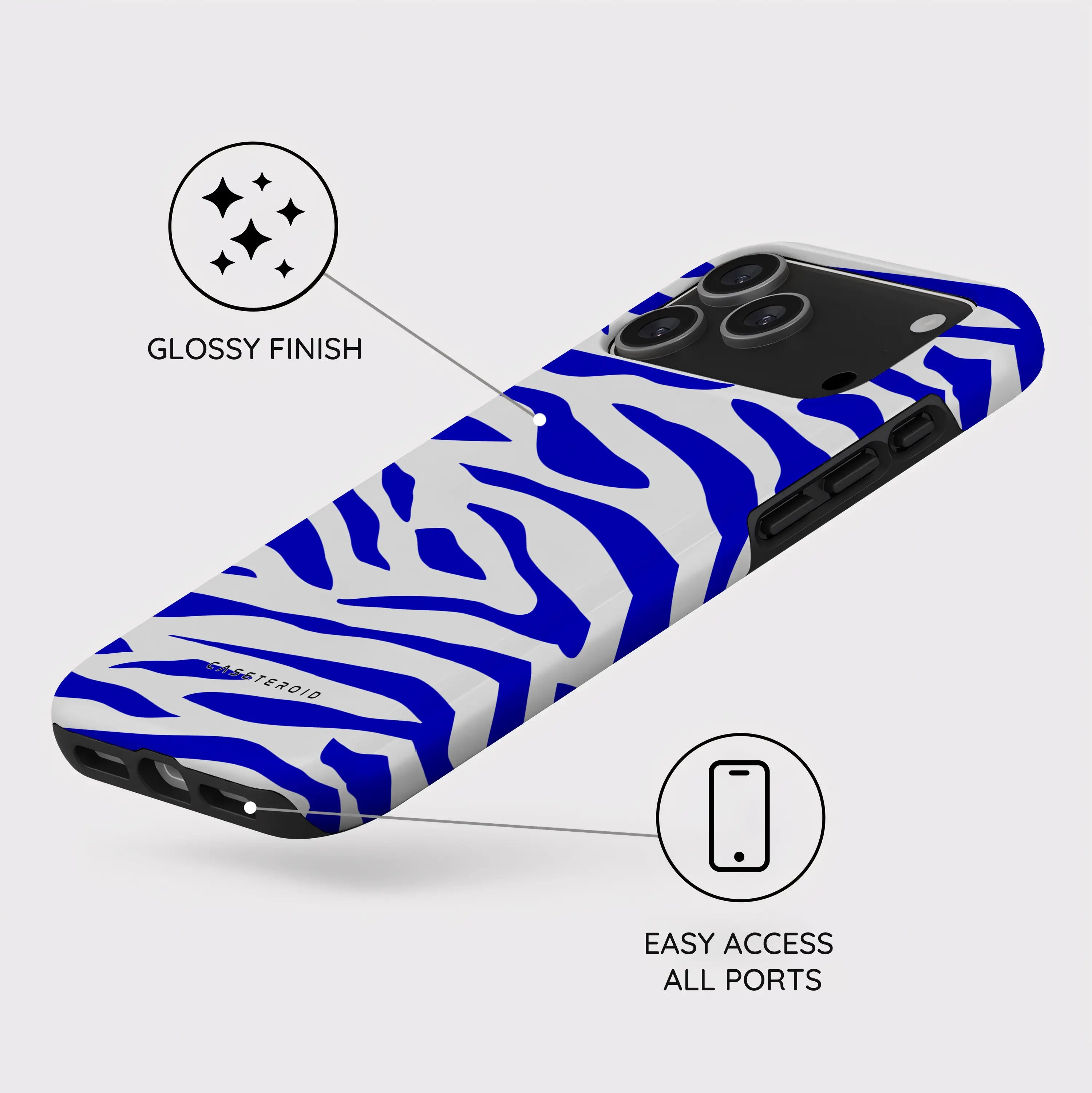 Electric Zebra - iPhone 17 Pro Max Case