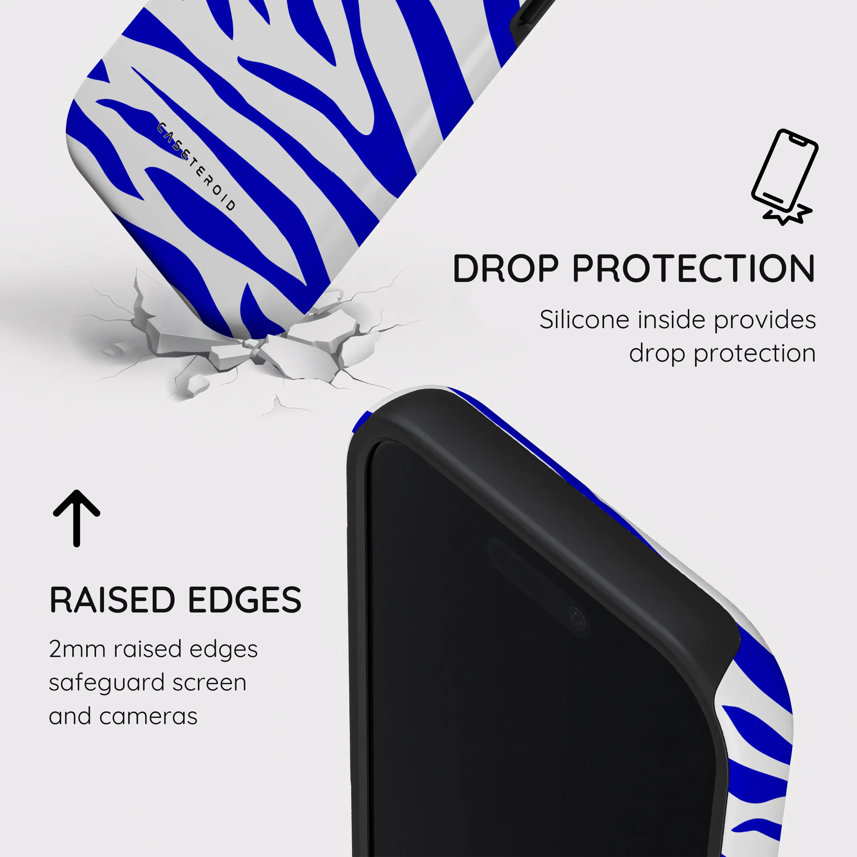 Electric Zebra - iPhone 17 Pro Max Case