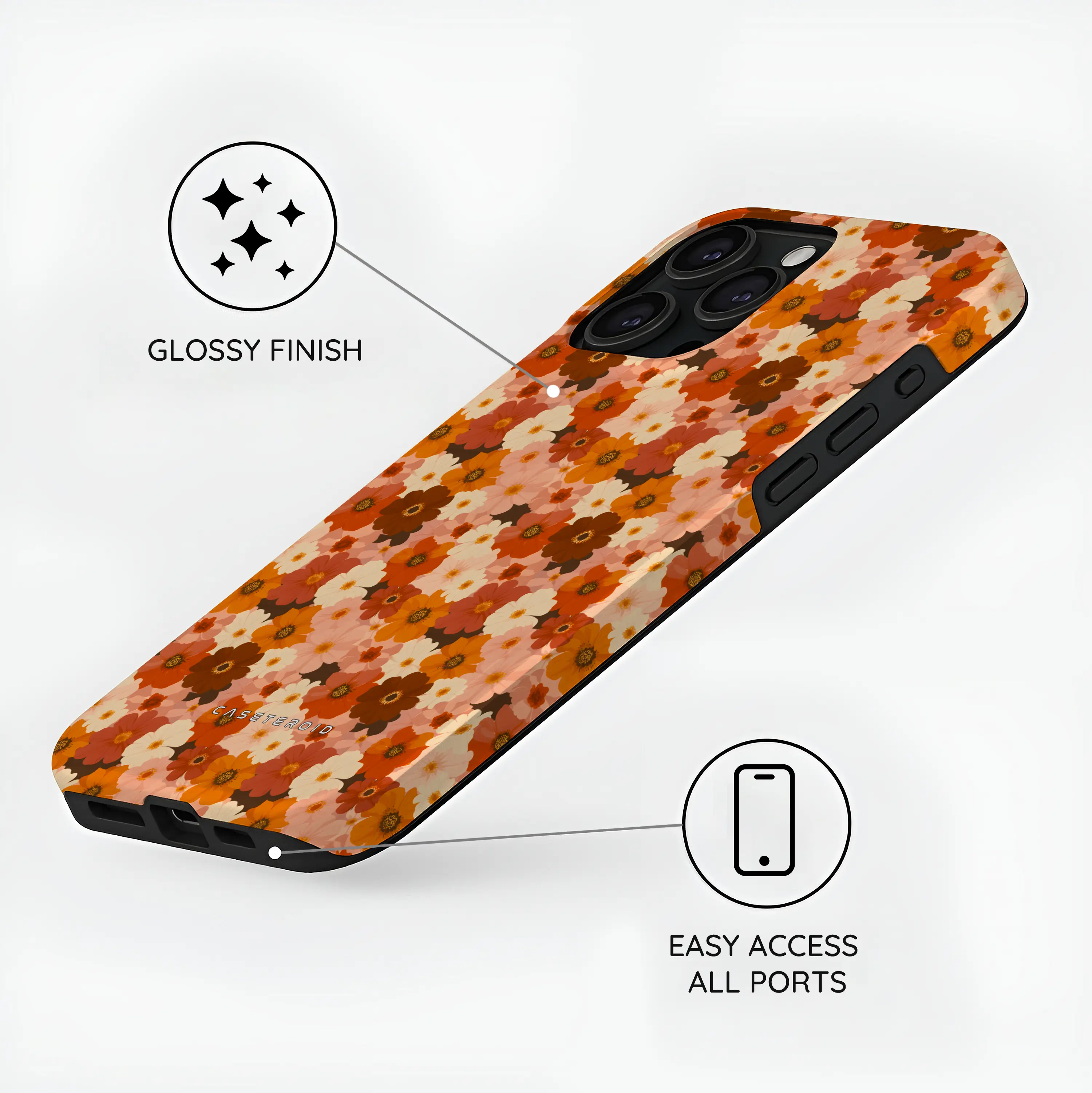 Ember Garden - iPhone 15 Pro Case