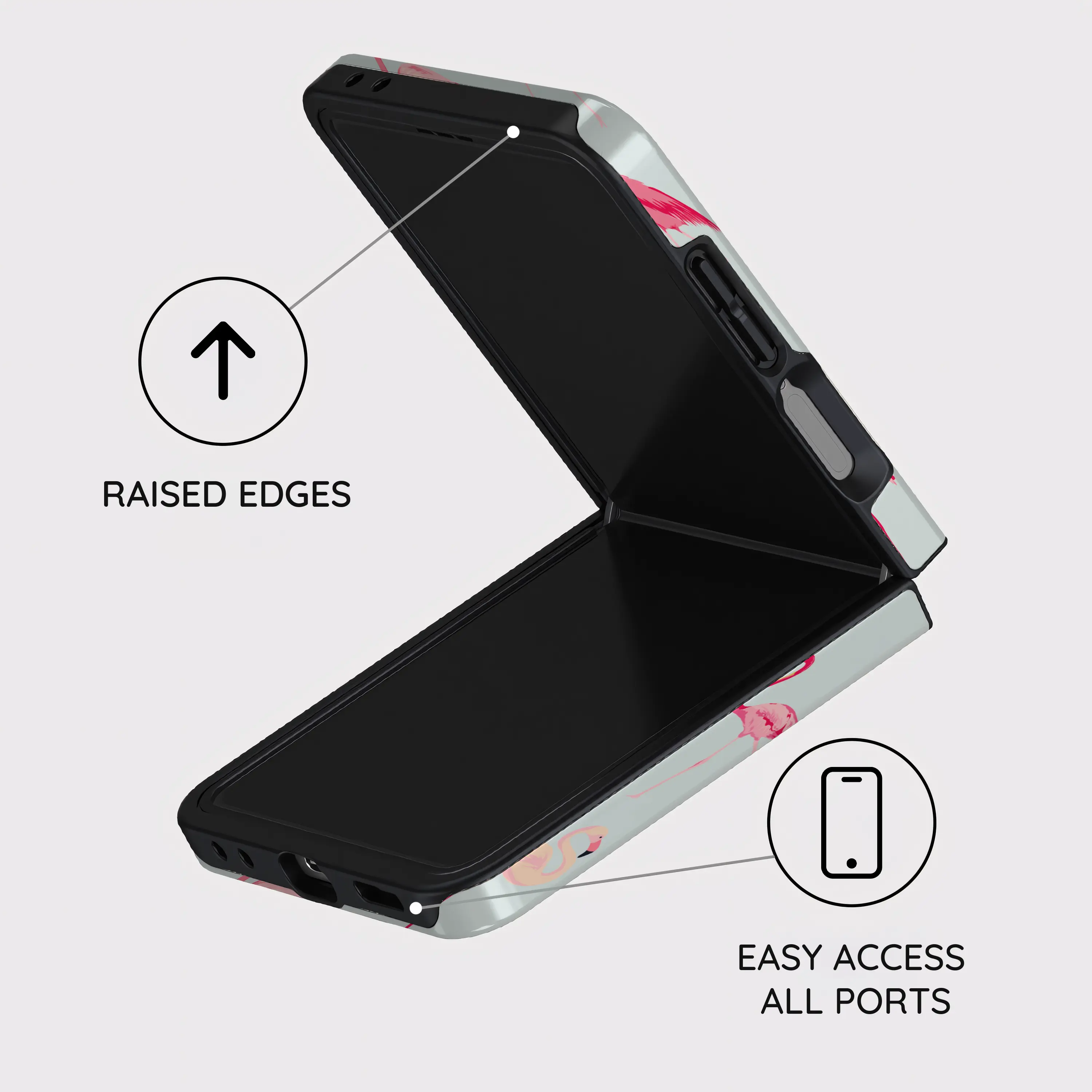 Flamingo - Samsung Galaxy Z Flip 7 Case