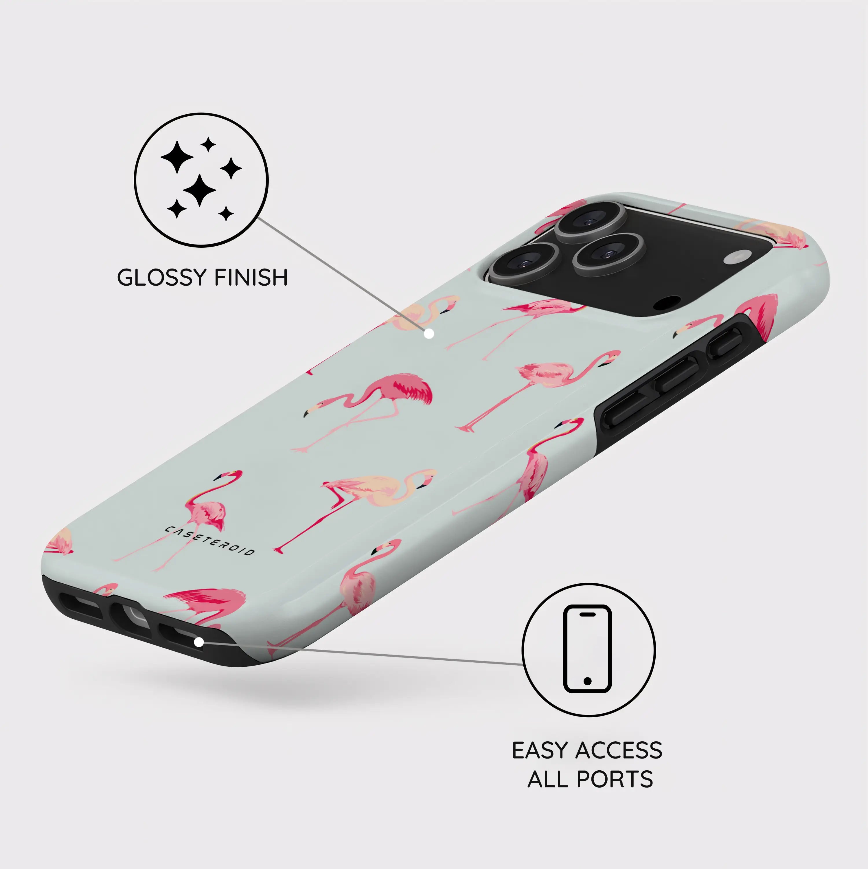 Flamingo - iPhone 17 Pro Max Case