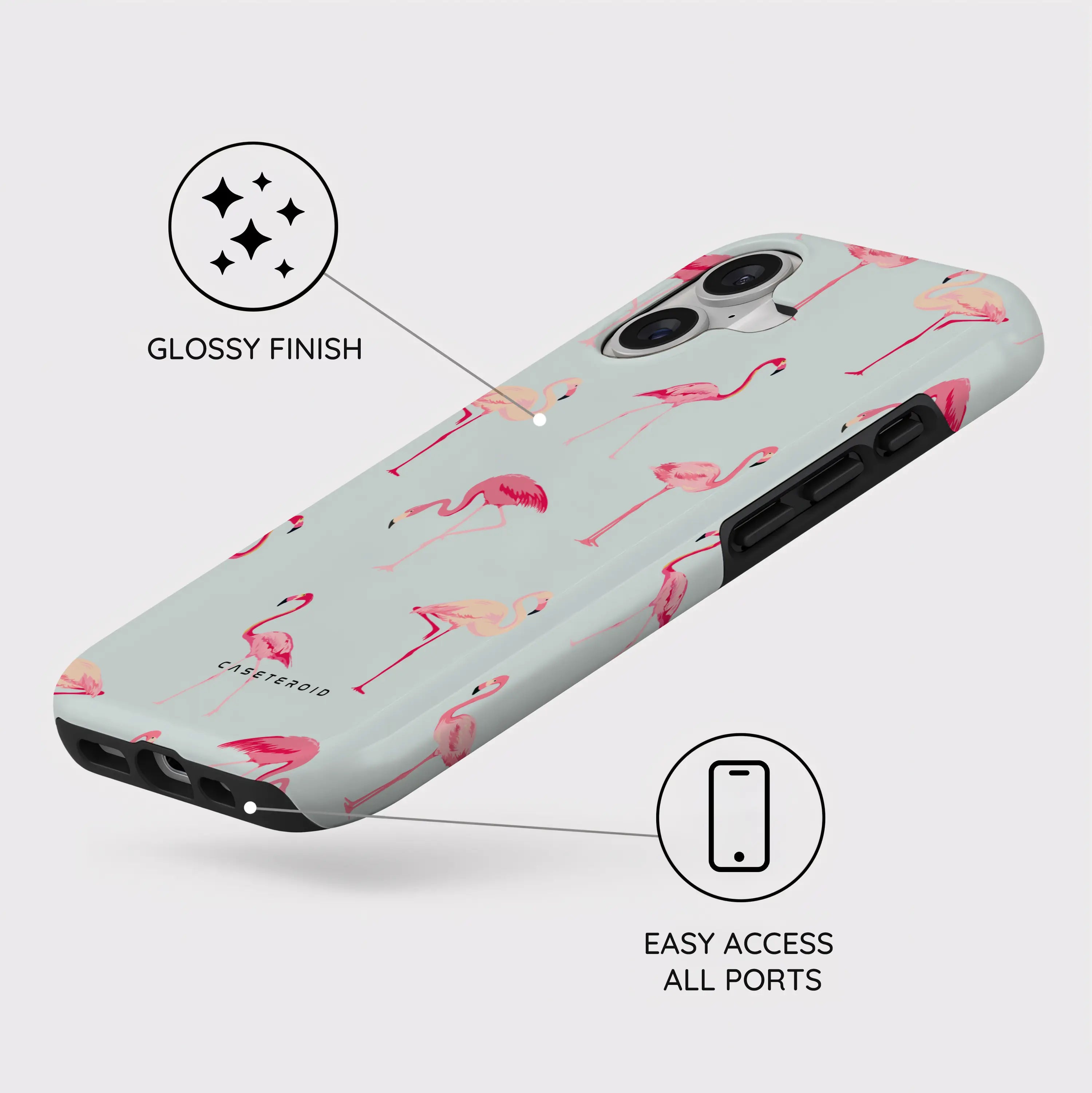 Flamingo - iPhone 17 Case