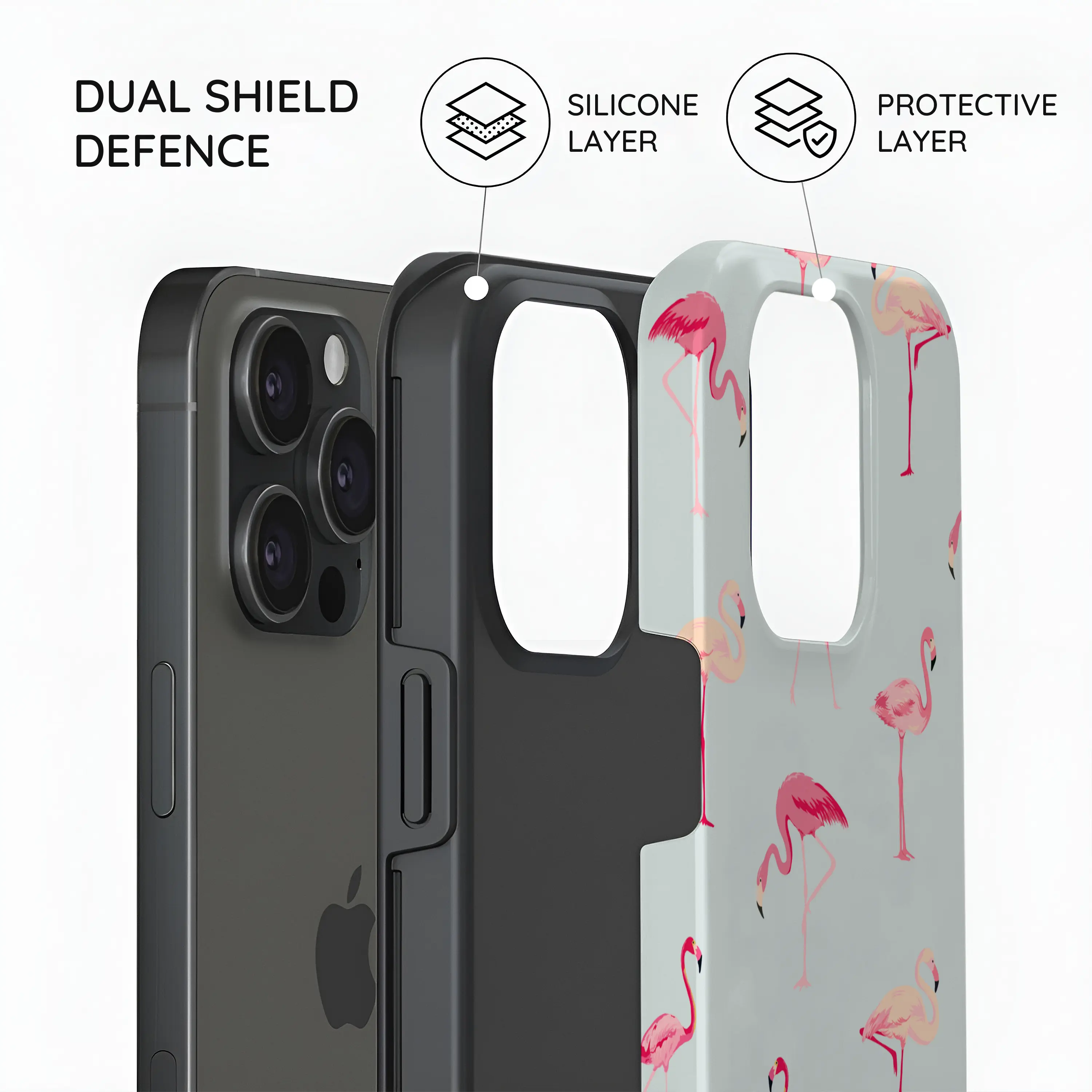 Flamingo - iPhone 15 Pro Max Case