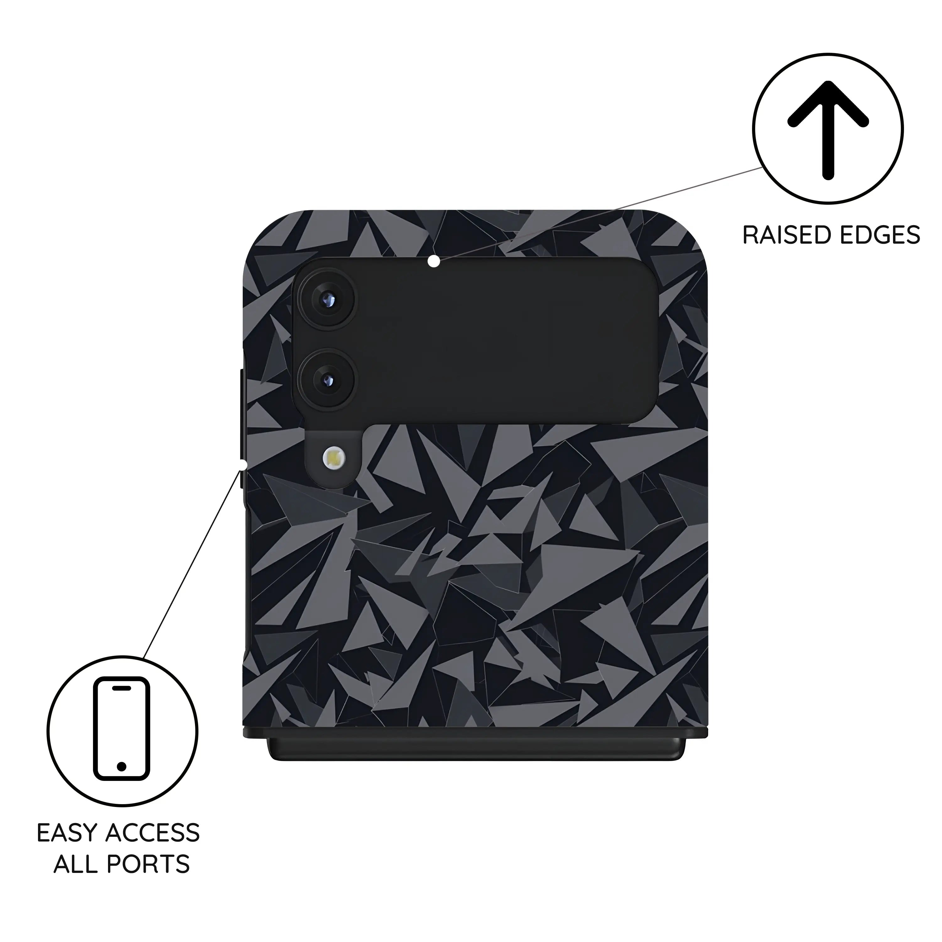 Fracture - Samsung Galaxy Z Flip 4 Case
