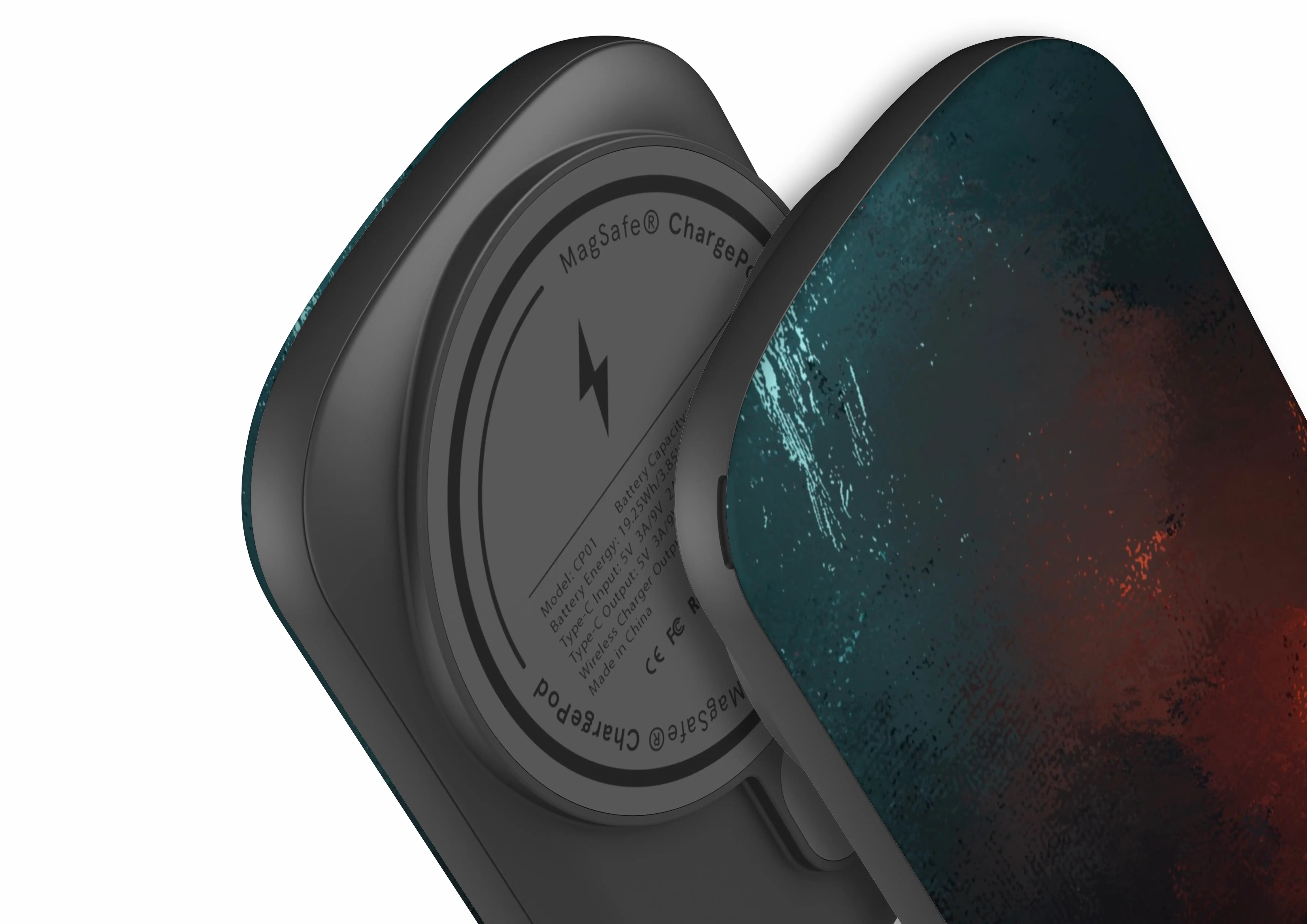 Scarlet Verde Armor - ChargePod MagSafe Power Bank