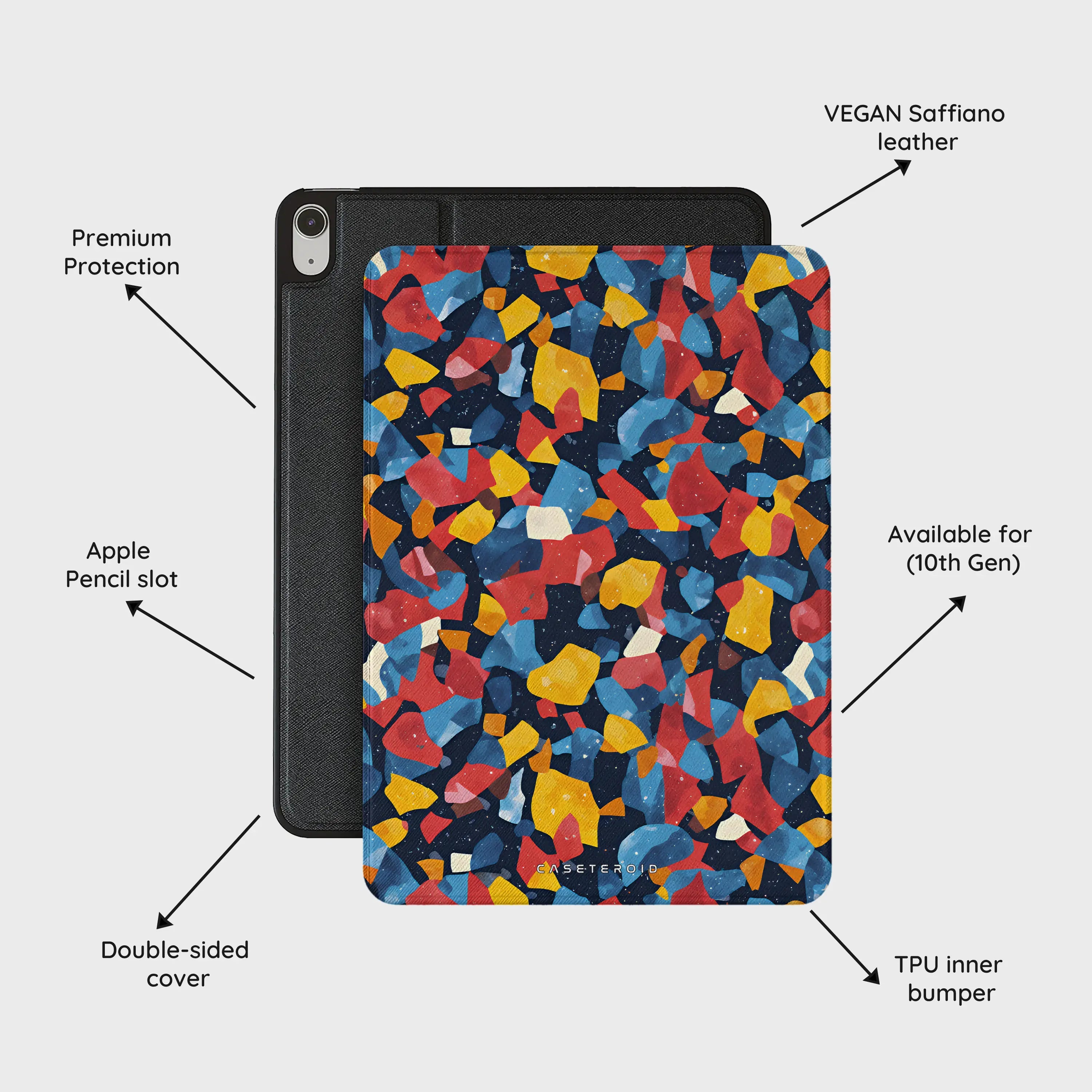 Galactic Confetti - iPad 10.9 (10th Gen) Case