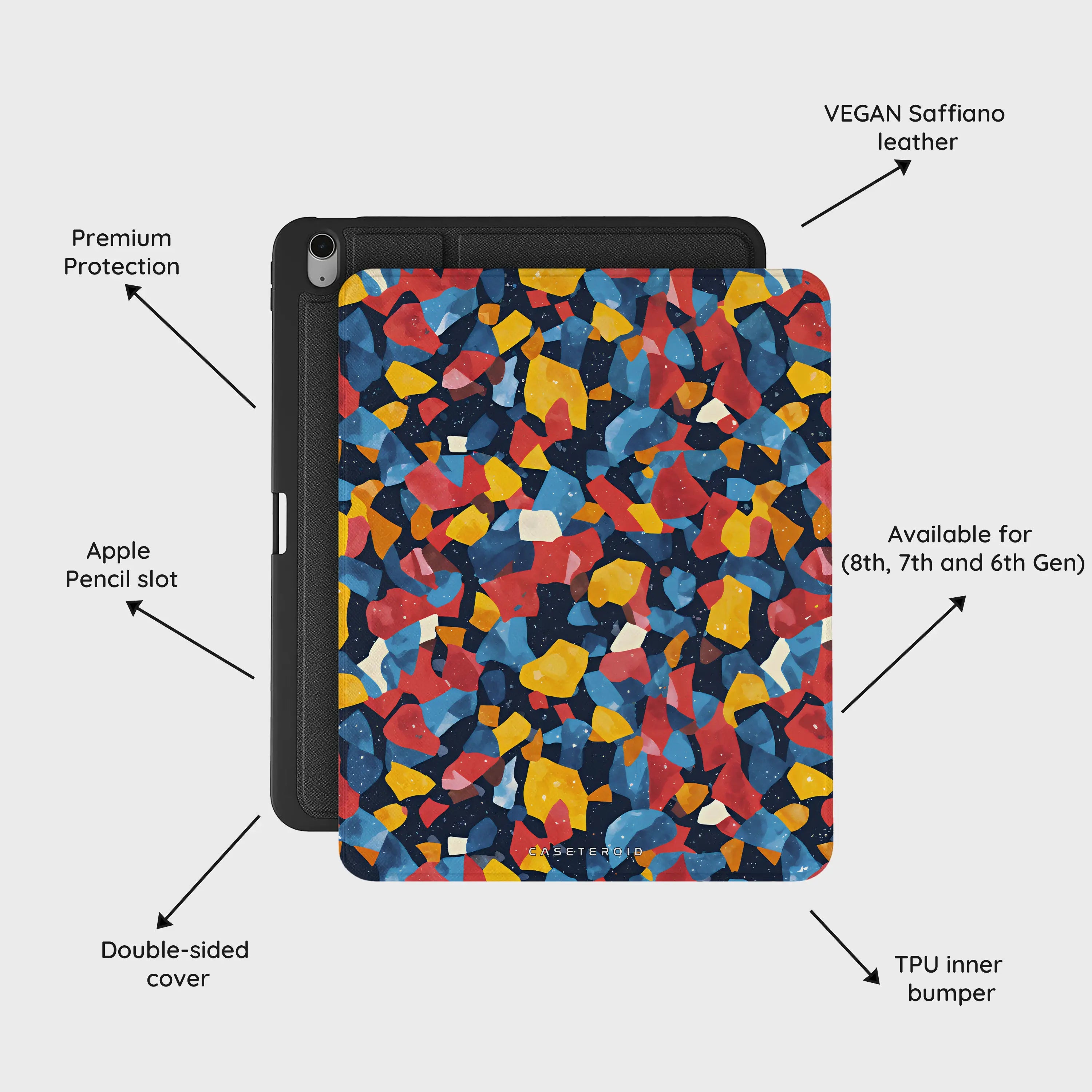 Galactic Confetti - iPad Air 13 (8th/7th/6th Gen) Case