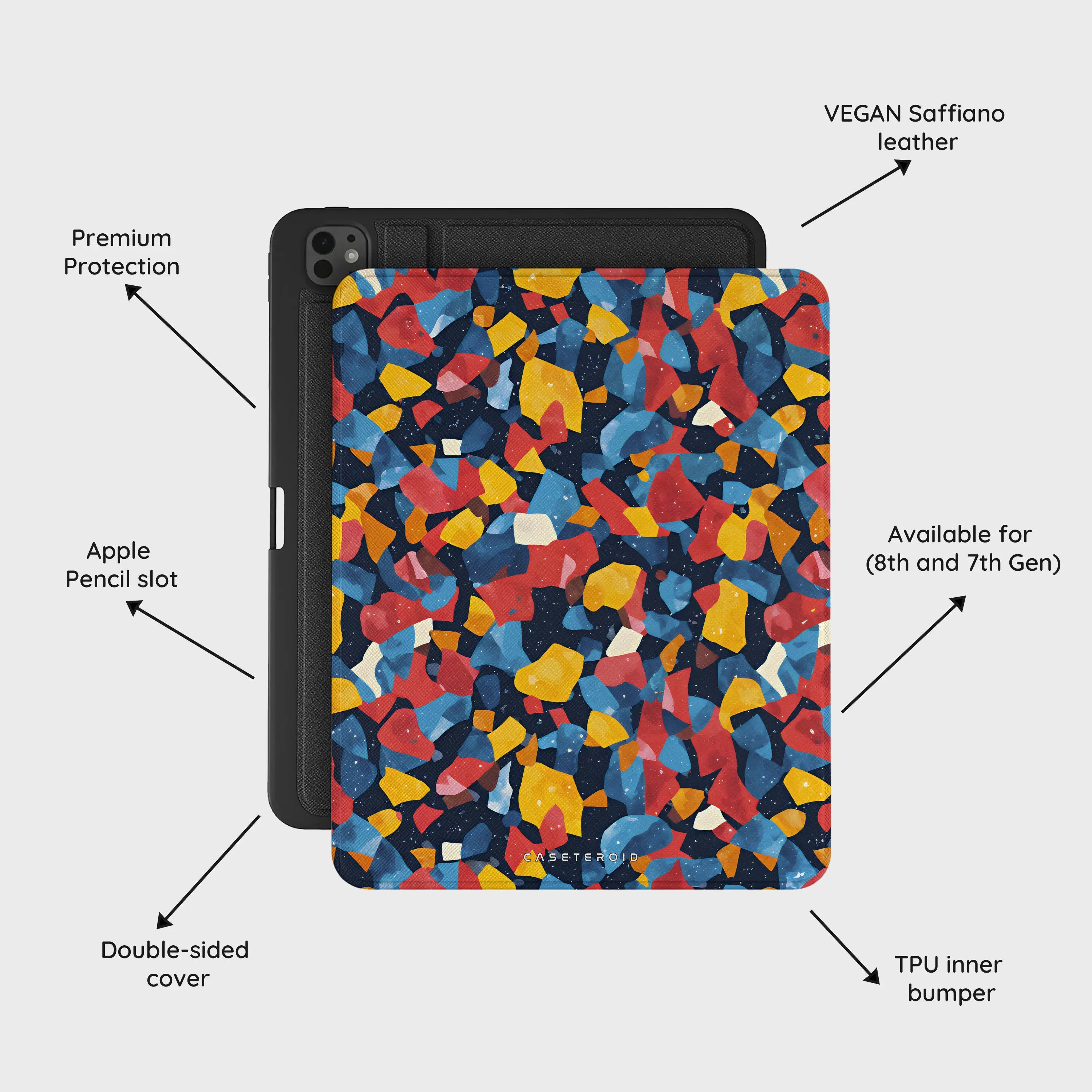 Galactic Confetti - iPad Pro 13 (8th/7th Gen) Case