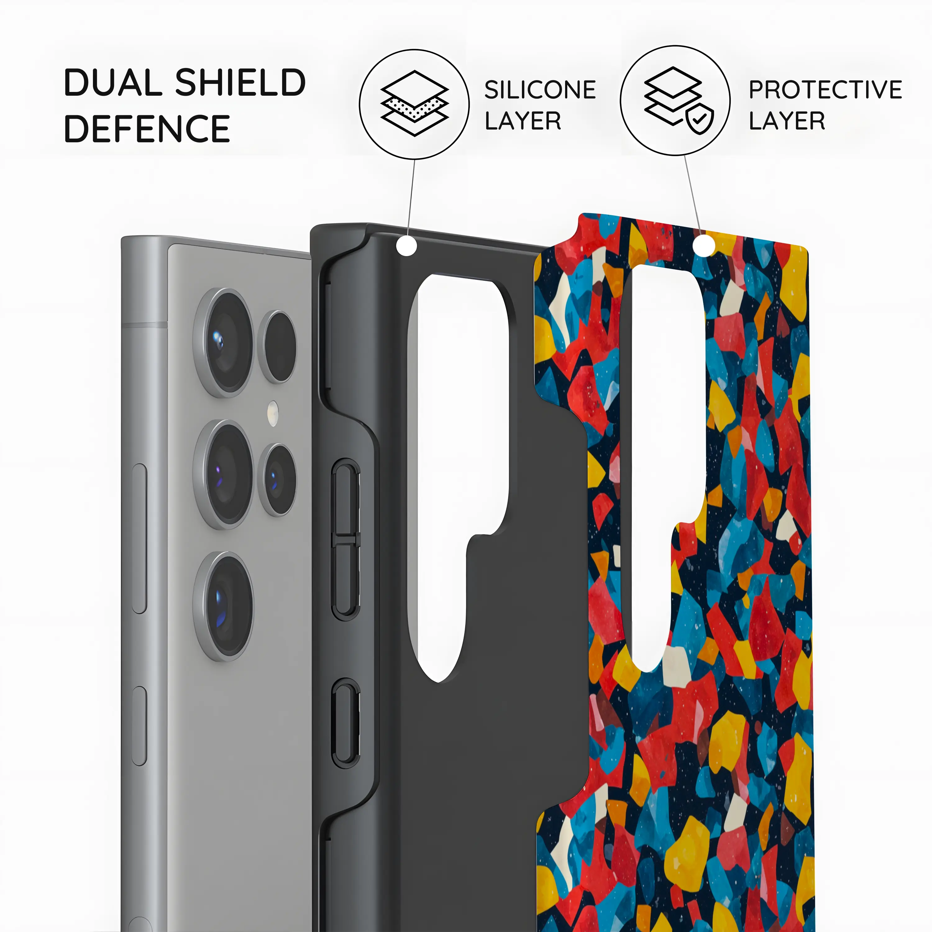 Galactic Confetti - Samsung Galaxy S24 Ultra Case
