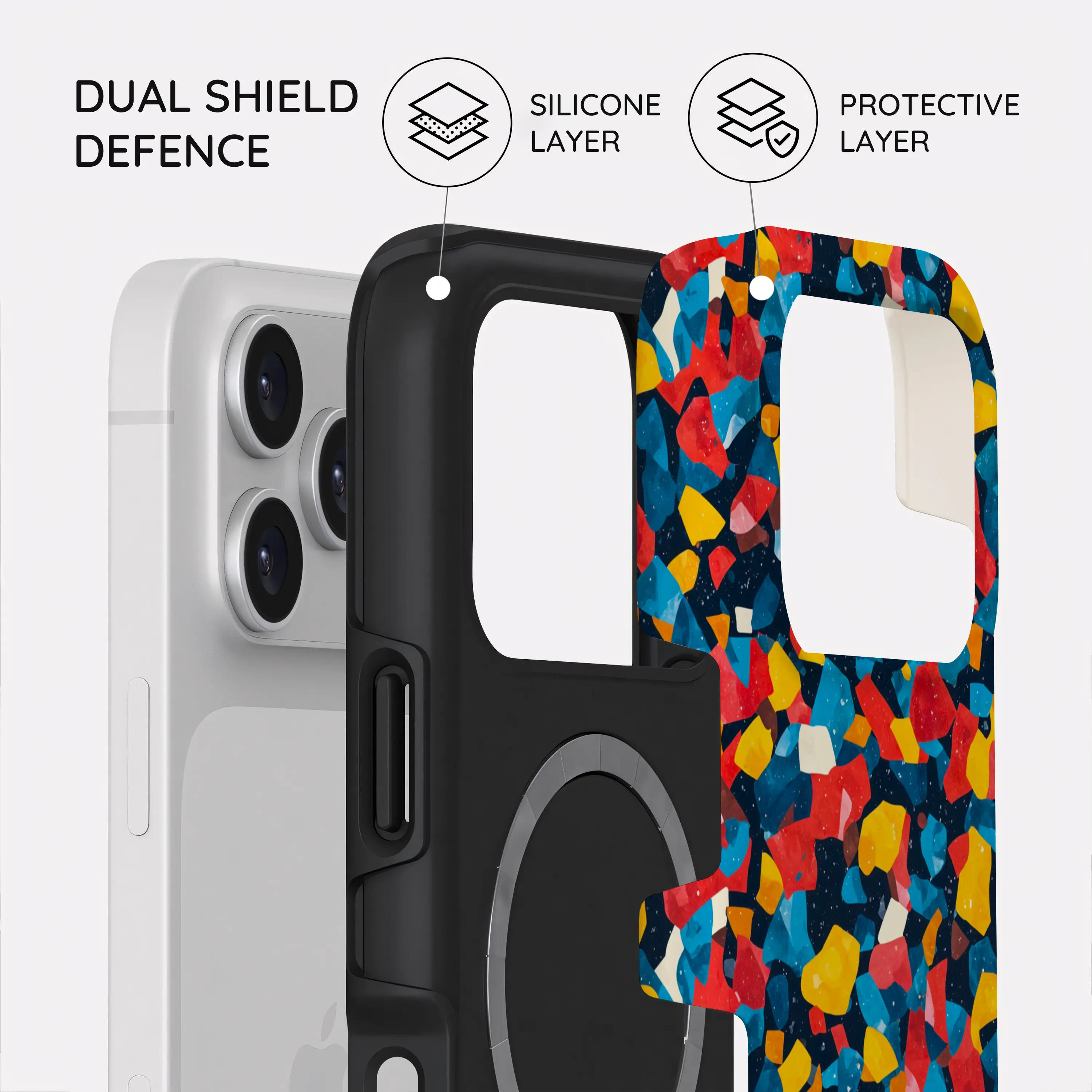 Galactic Confetti - iPhone 17 Pro Case