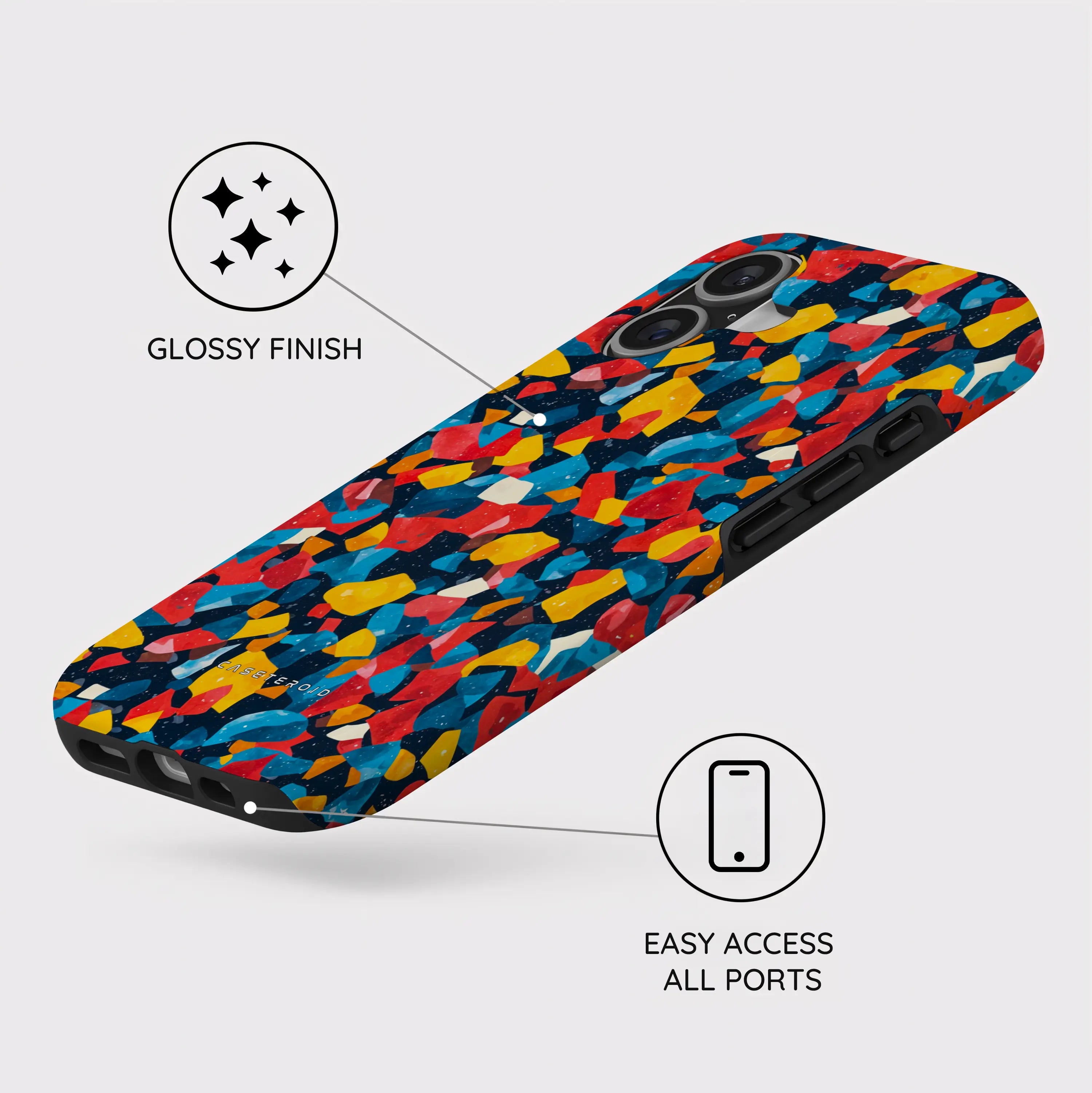 Galactic Confetti - iPhone 17 Case