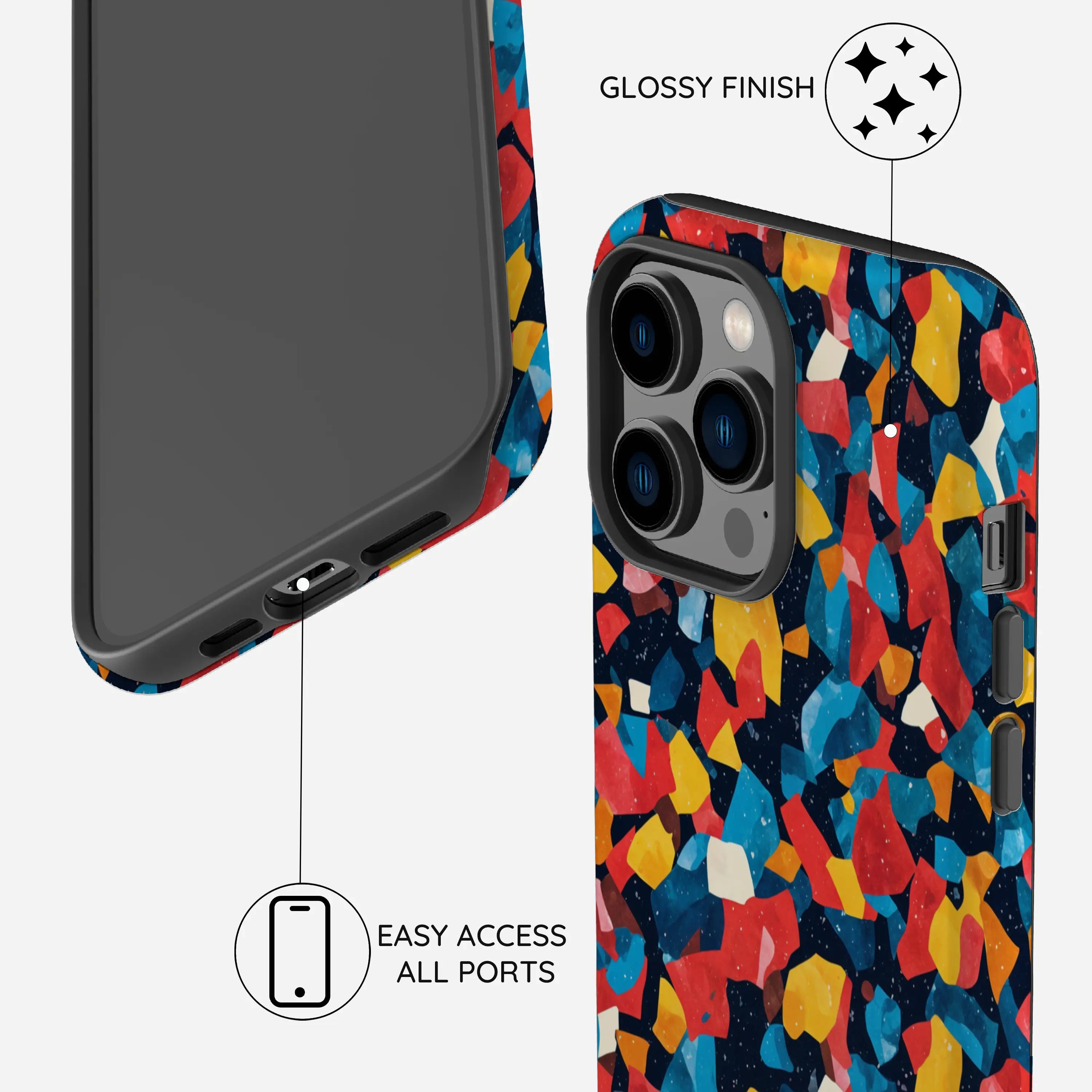 Galactic Confetti - iPhone 14 Pro Max Case