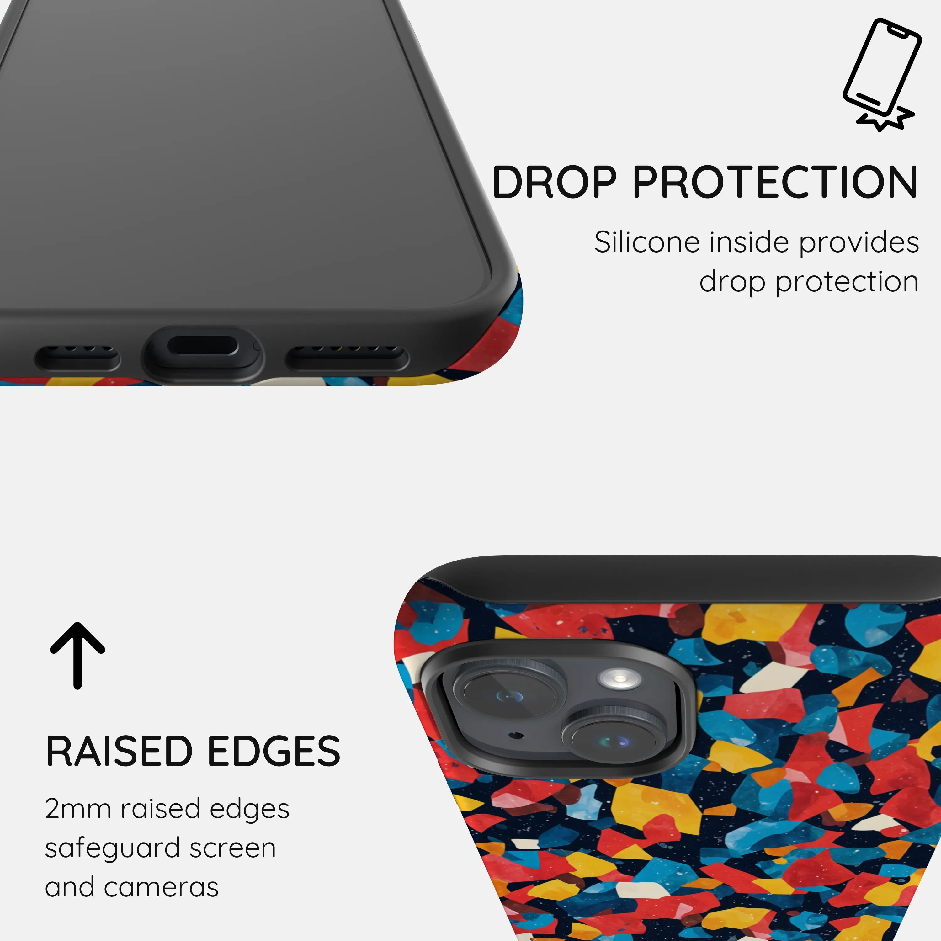 Galactic Confetti - iPhone 15 Plus Case