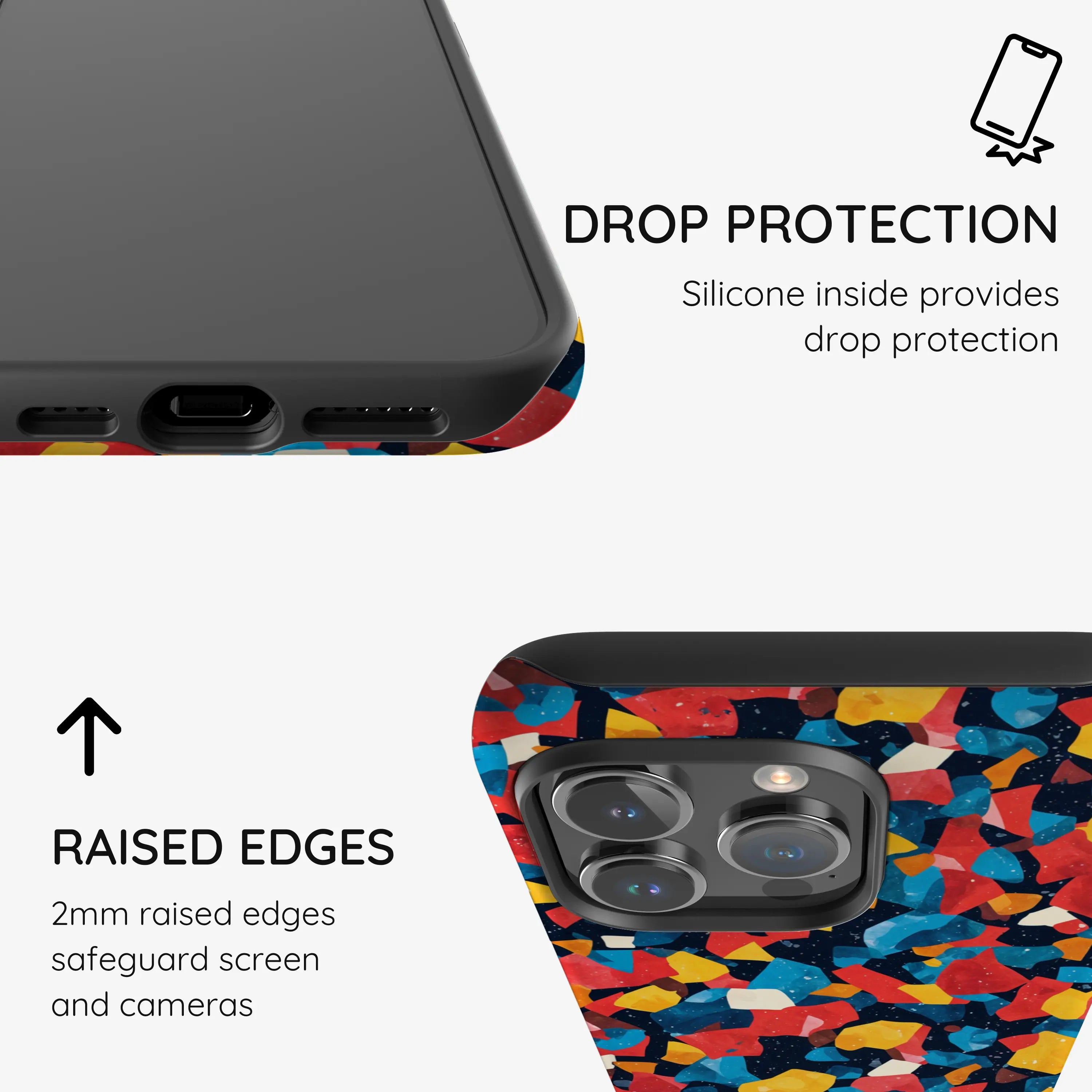 Galactic Confetti - iPhone 15 Pro Max Case